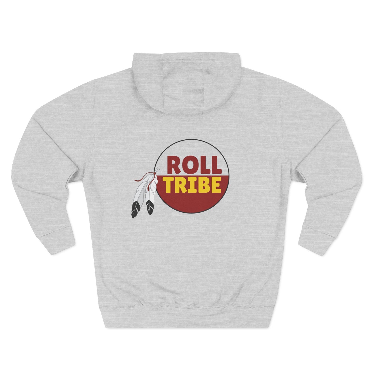 "Tallahassee Tribe" Three-Panel, Embroidered Fleece Hoodie