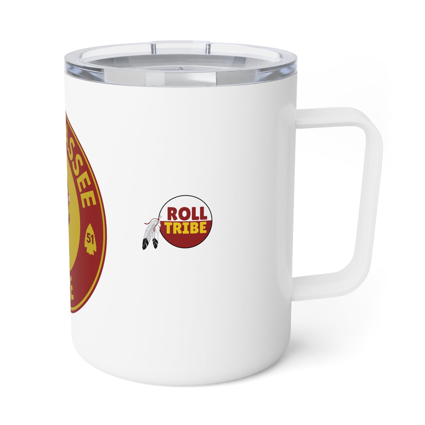 Roll Tribe "Tallahassee Tribe" Design - Insulated Mug, 10oz.