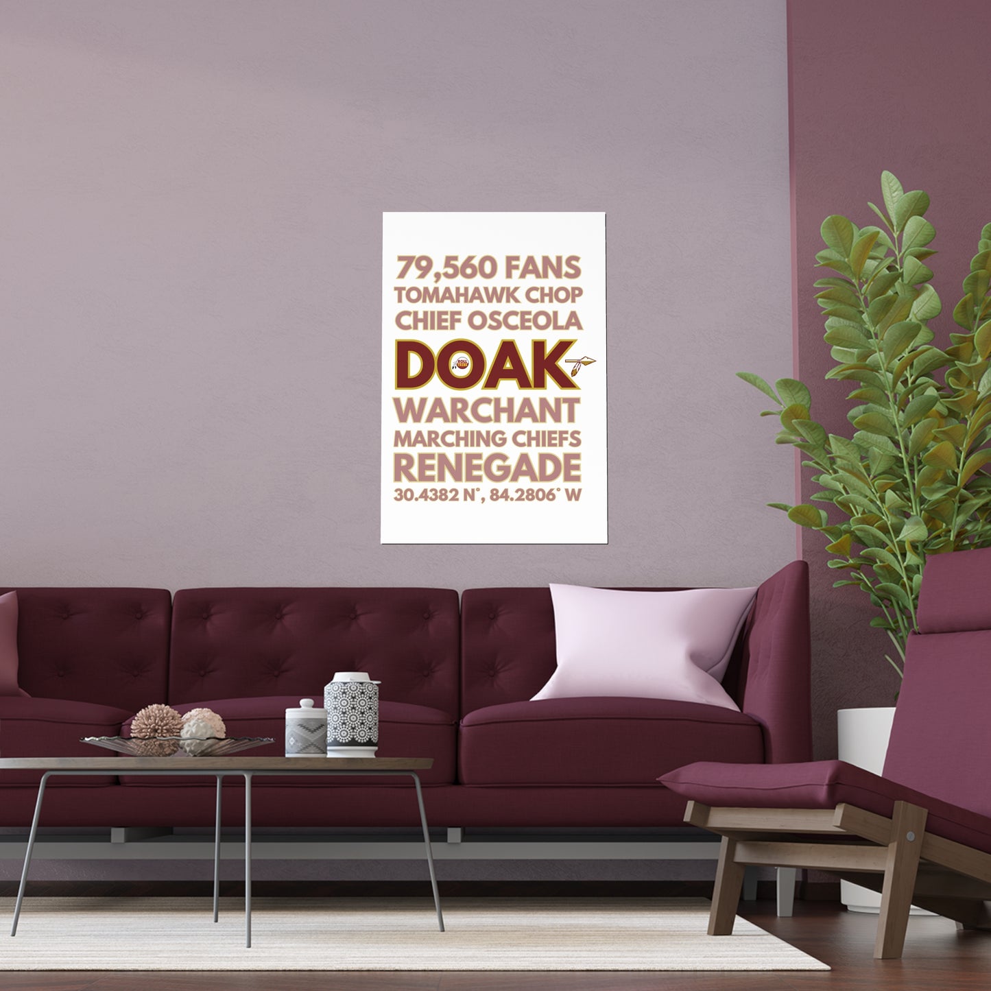 Tribal Traditions "DOAK" Silk Poster