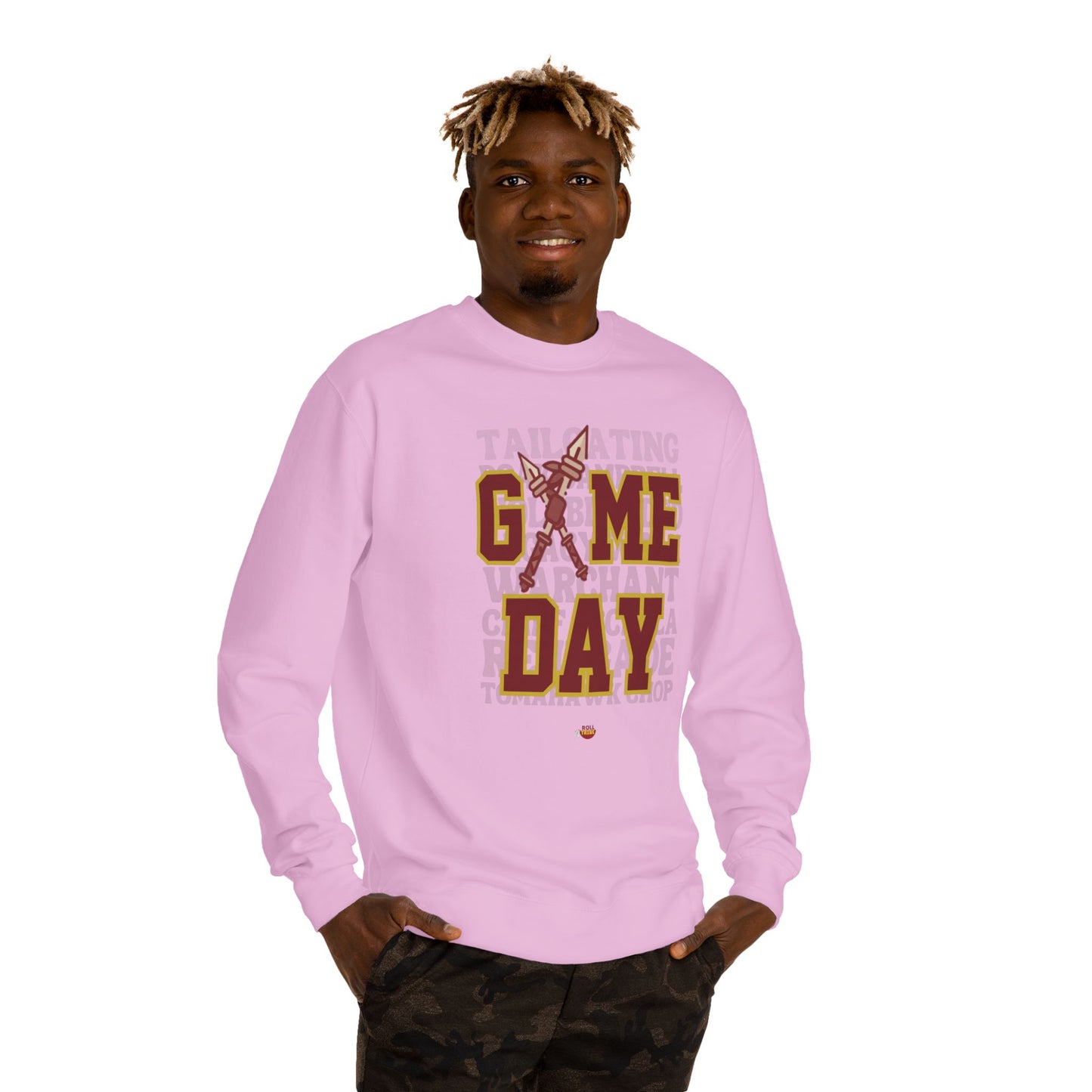 Roll Tribe "Game Day" Unisex Crew Neck Sweatshirt