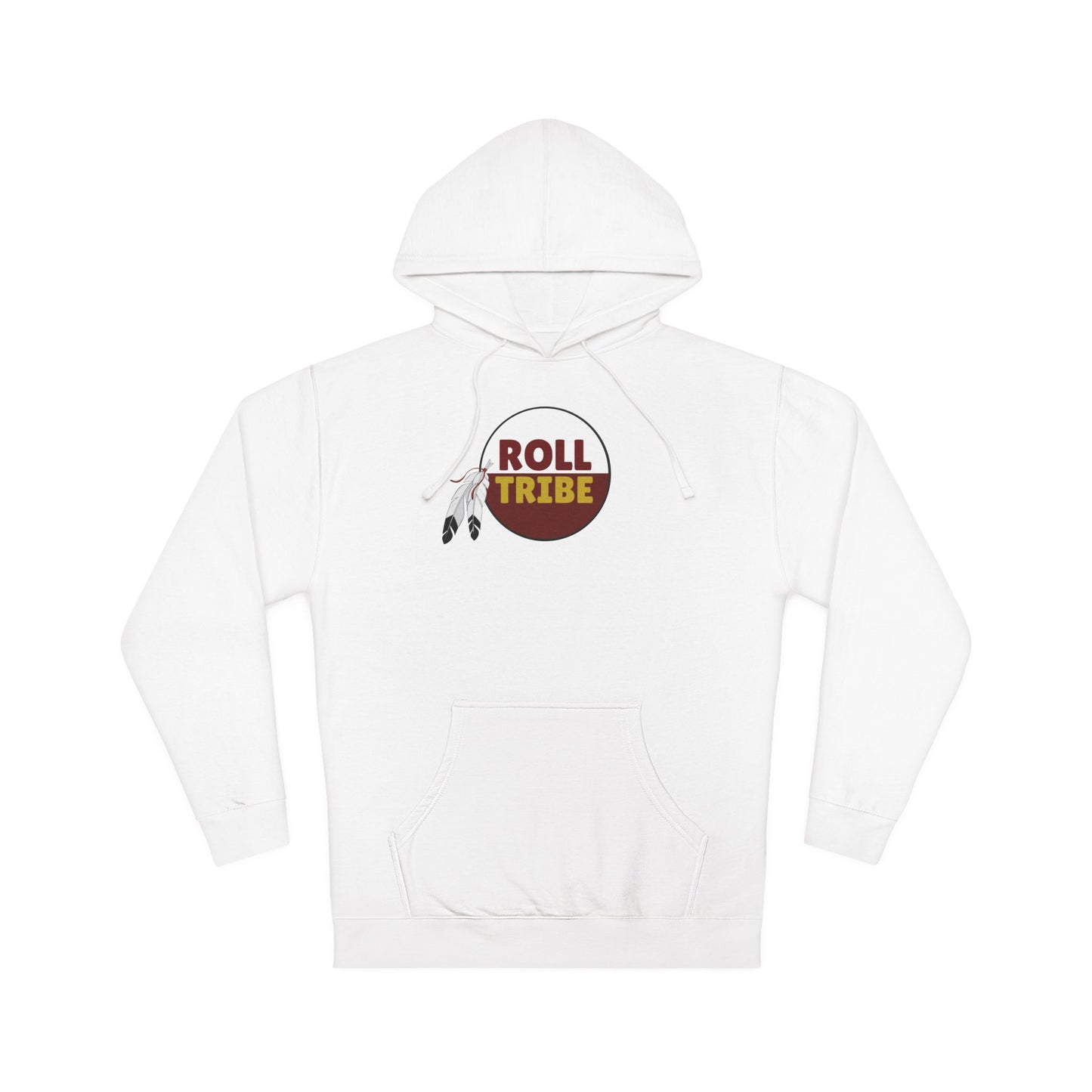 Unisex Hooded Sweatshirt - "Roll Tribe" Design for Community Vibes