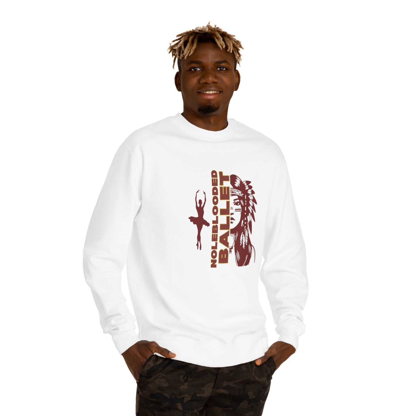 Noleblooded Athletics - Ballet Unisex Crew Neck Sweatshirt