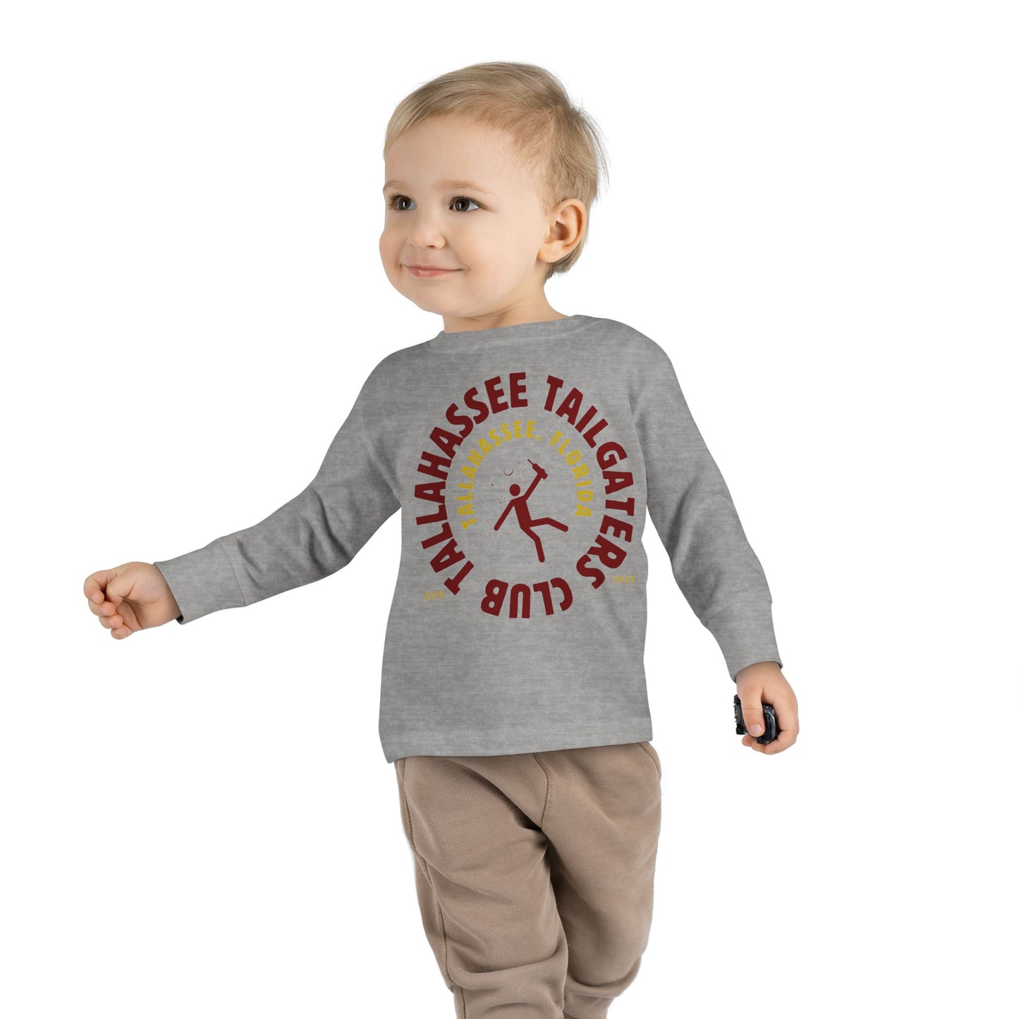Gameday - "Tallahassee Tailgaters Club" Toddler Long Sleeve Tee