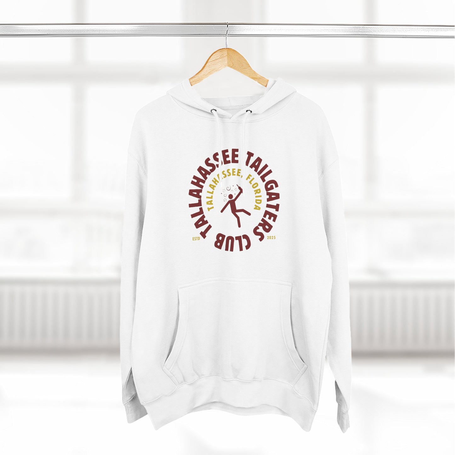 Roll Tribe - "Tallahassee Tailgaters Club"  Hoodie - Roll Tribe Design
