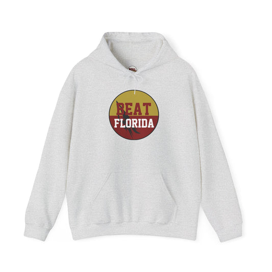 Gameday - "BEAT FLORIDA Button" Unisex Heavy Blend™ Hooded Sweatshirt