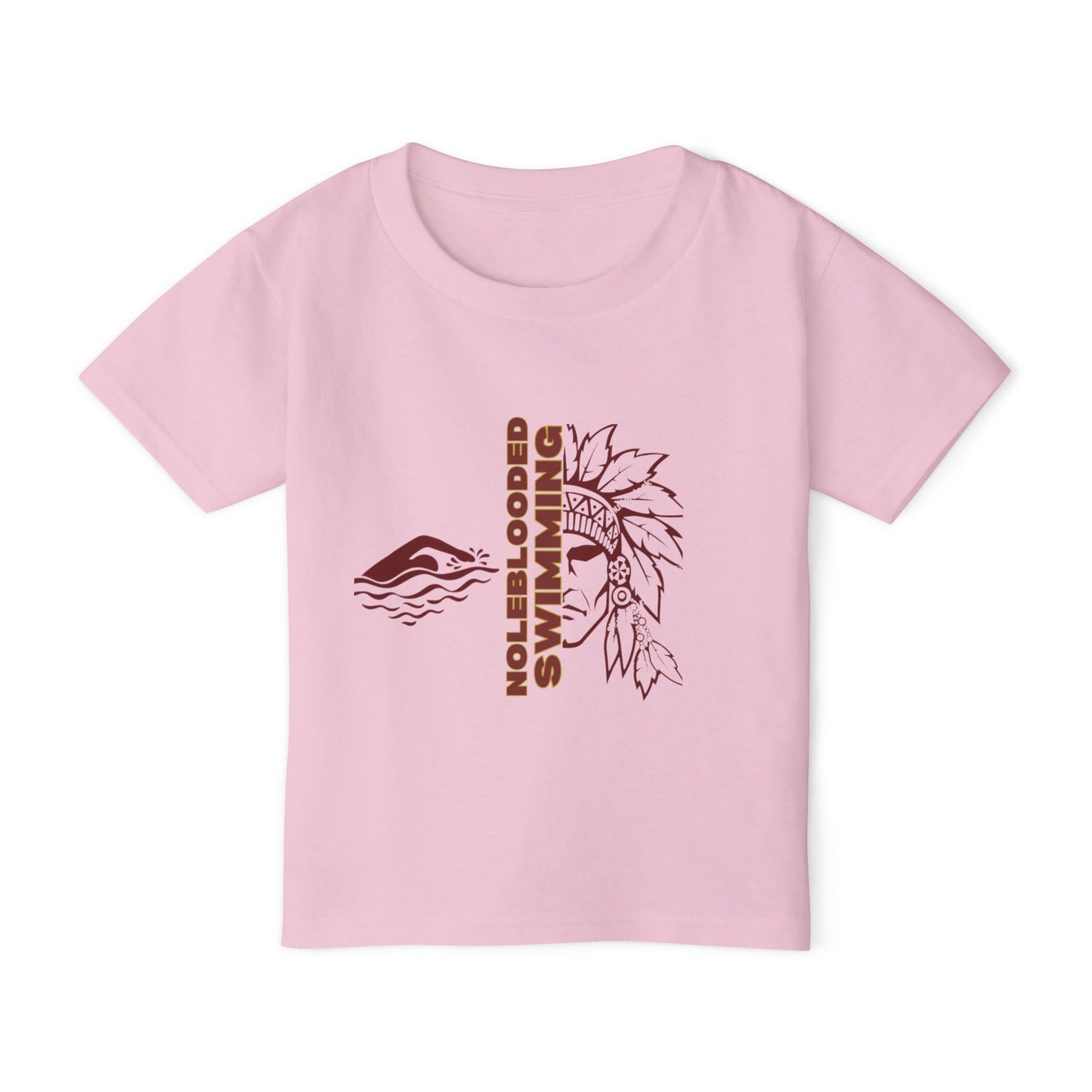 Noleblooded Athletics - Swimming Double-Sided, Toddler T-shirt
