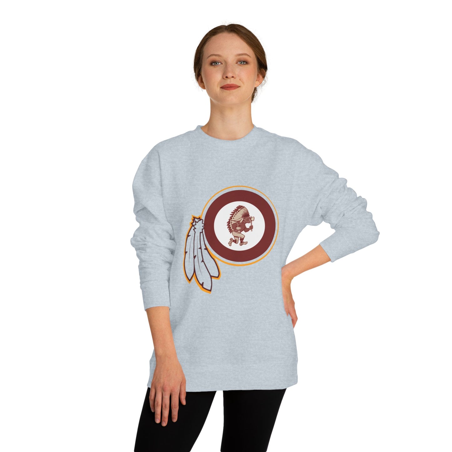 Roll Tribe - Circled Chief Unisex Crew Neck Sweatshirt
