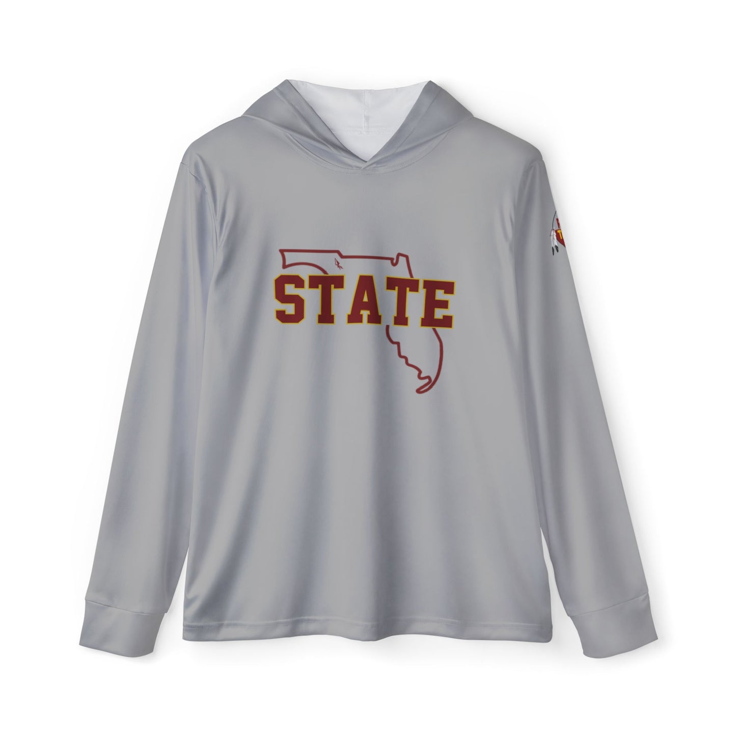 Roll Tribe - Grey "STATE X STATE"  Athletic Hoodie