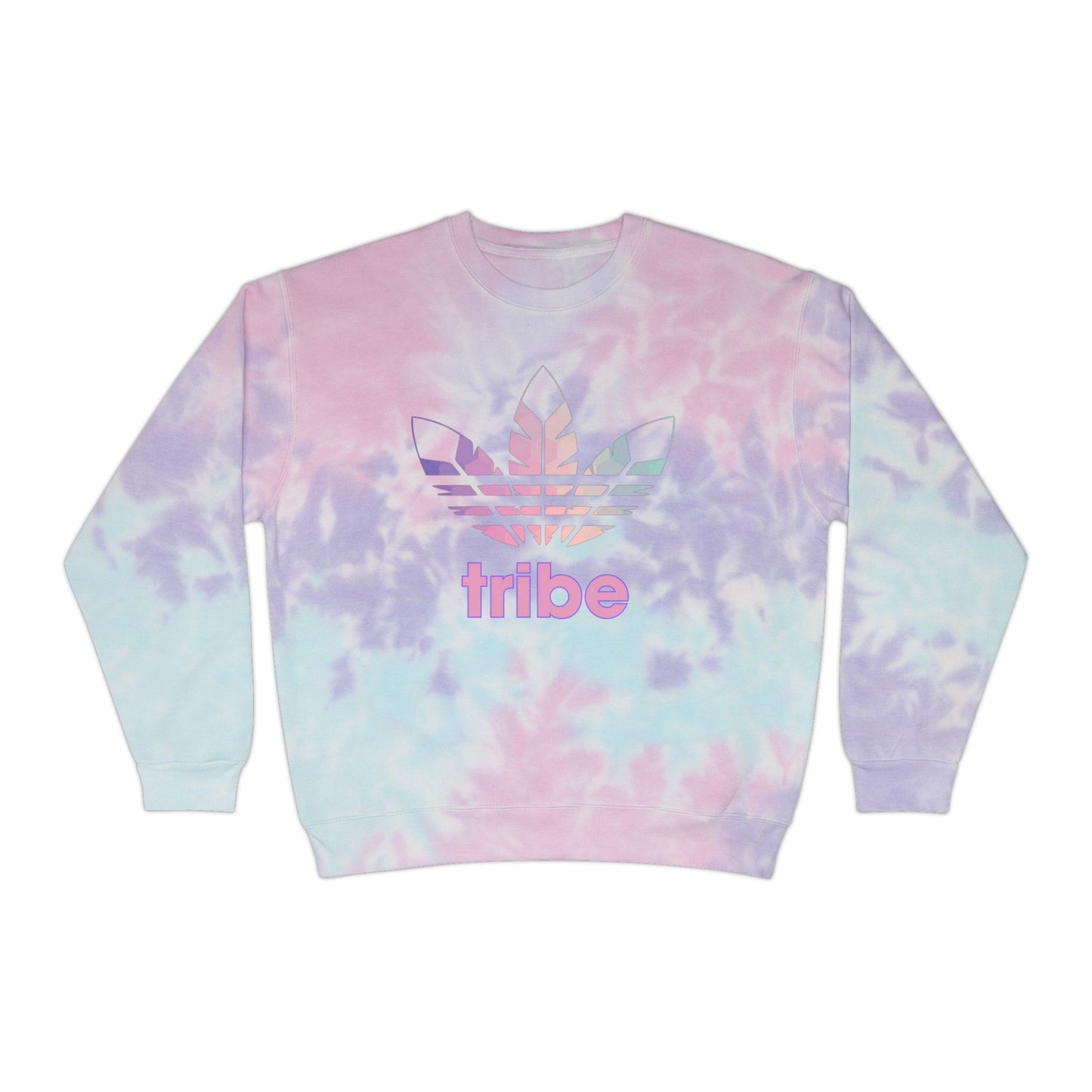 3 Feathers "Trippy Tribe" Unisex Tie-Dye Sweatshirt