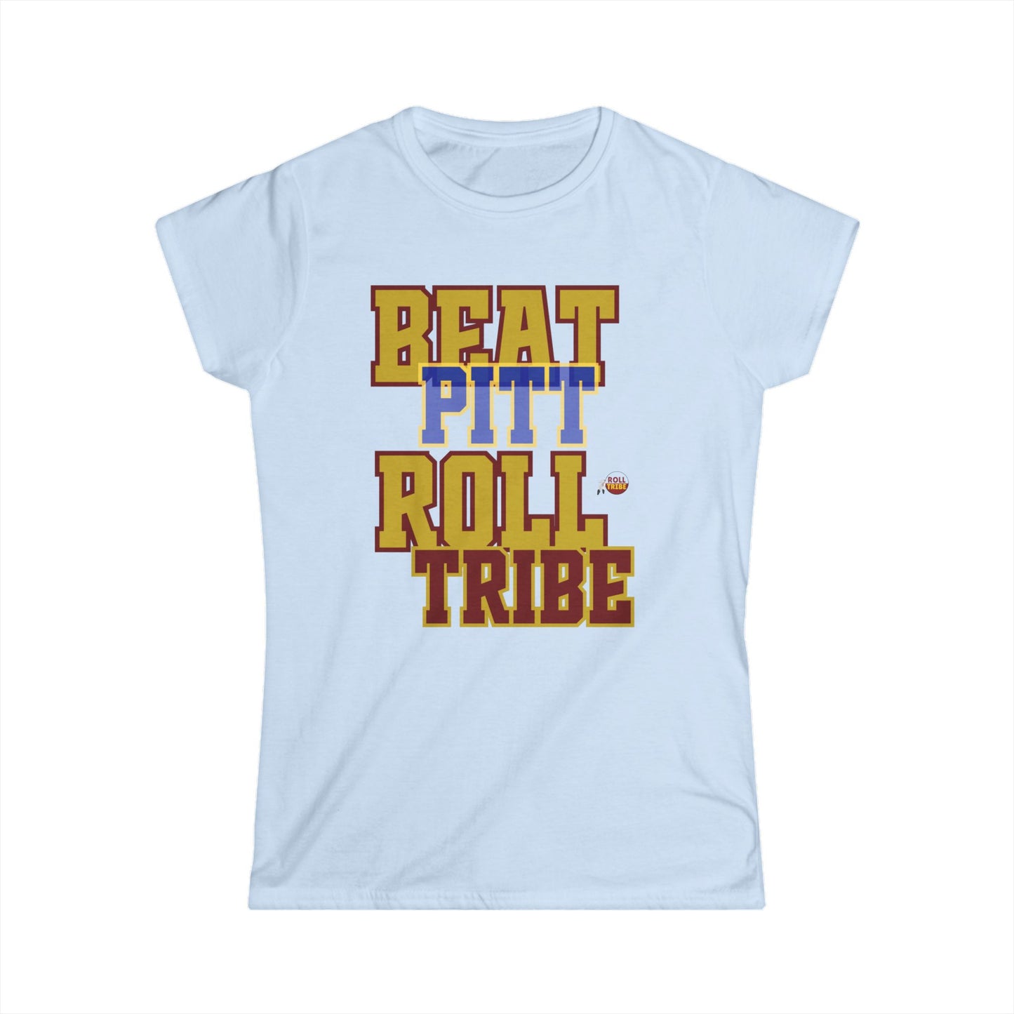 Roll Tribe - "Beat Pitt" Women's Softstyle Tee