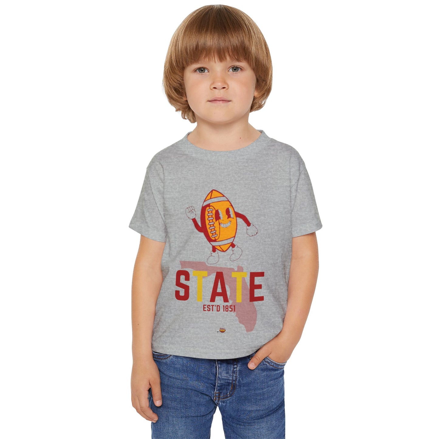 Florida Football Toddler T-Shirt | Cute State Pride Tee for Little Fans