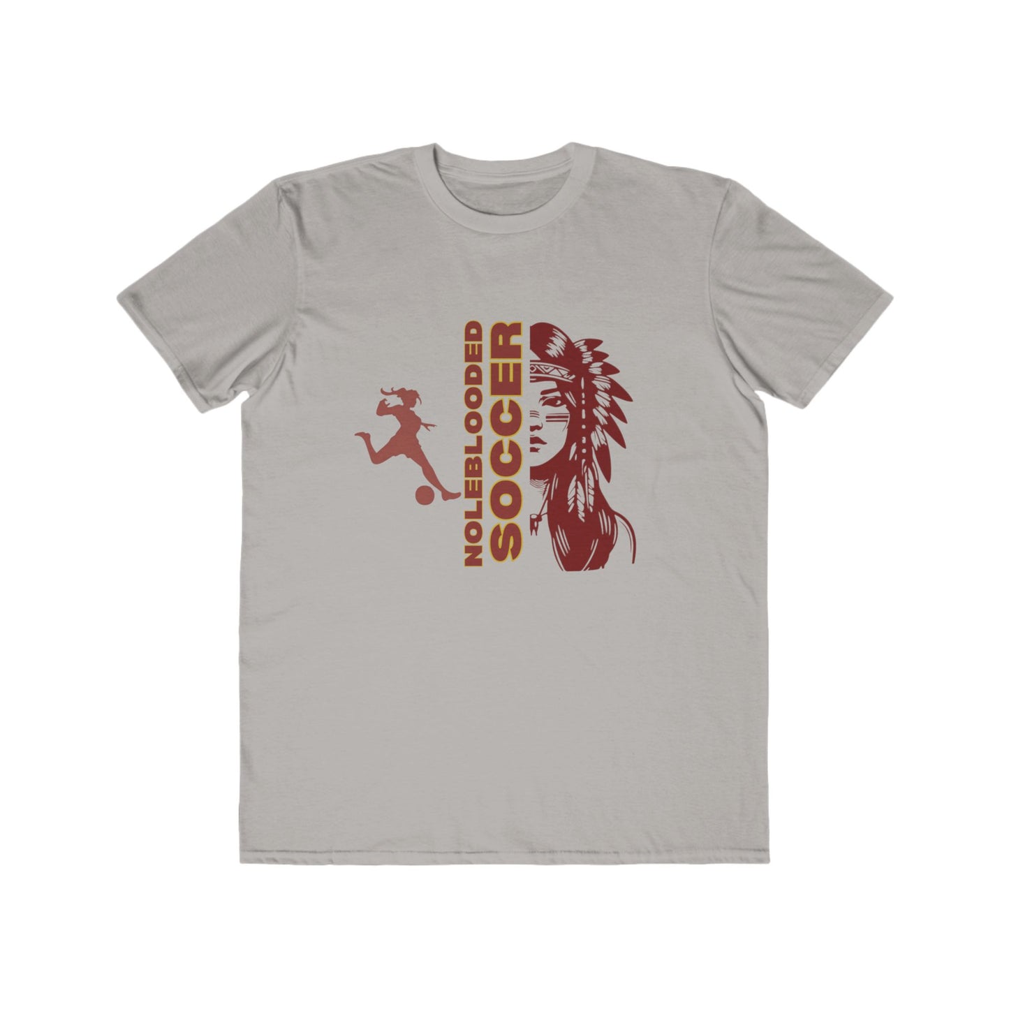 Noleblooded Athletics - Ladies Soccer Unisex Lightweight Double-Sided, Graphic Tee