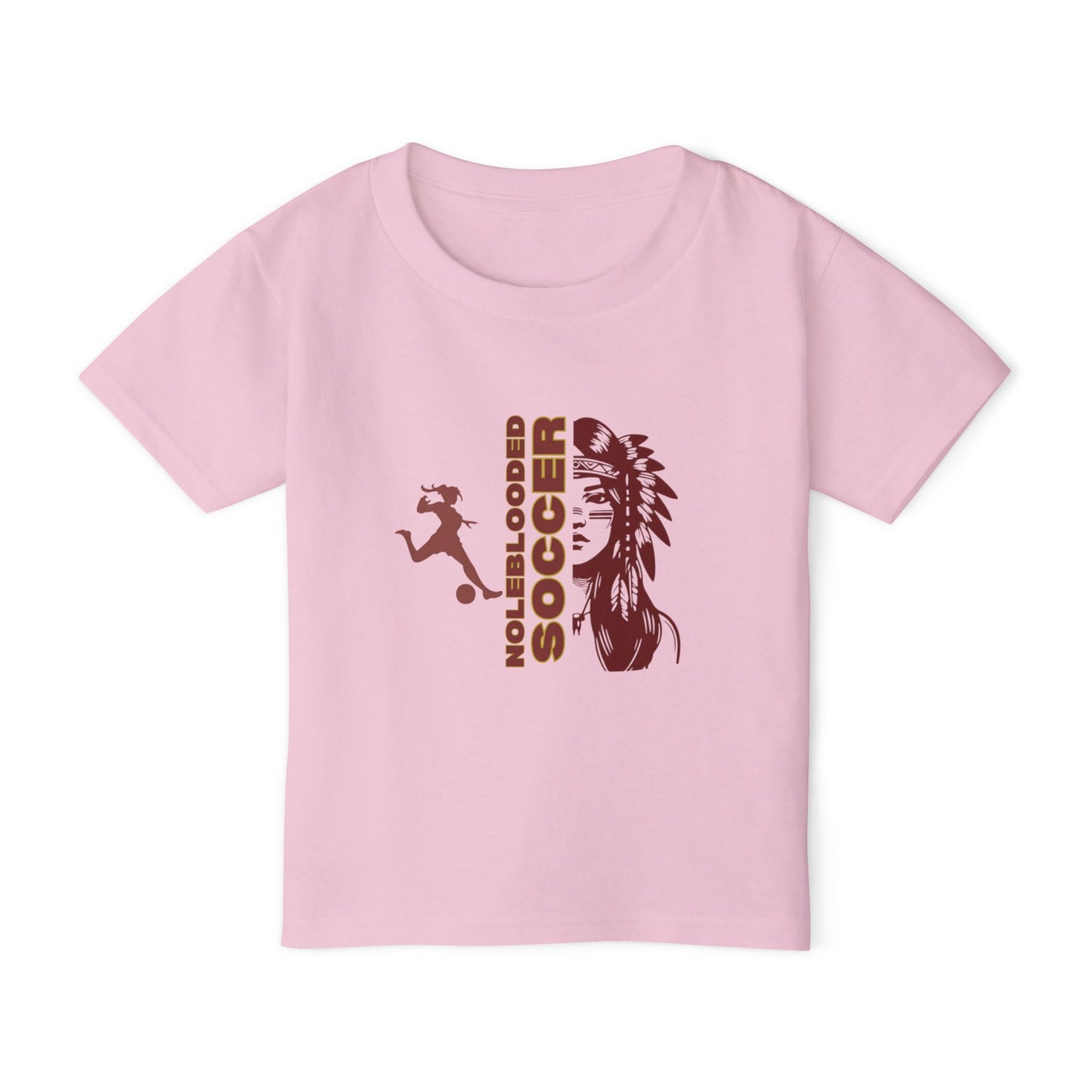 Noleblooded Athletics - Ladies Soccer Kids Double-Sided, Graphic T-Shirt