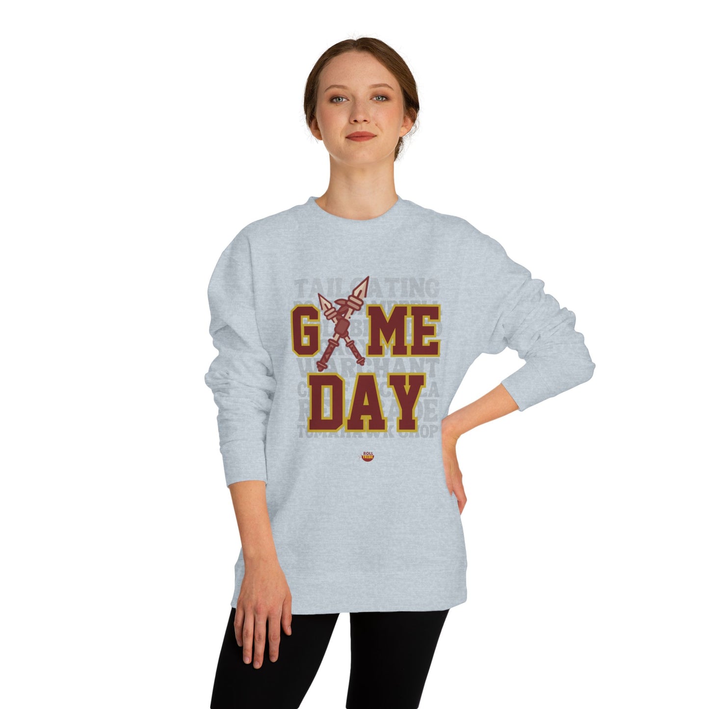 Roll Tribe "Game Day" Unisex Crew Neck Sweatshirt