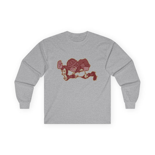 Roll Tribe - "Old Skewl Football" Unisex Long Sleeve Tee