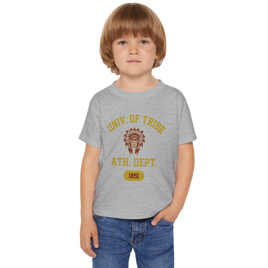 Univ. of Tribe Athletic Department Tee - Double-Sided, Heavy Cotton™ Toddler T-Shirt