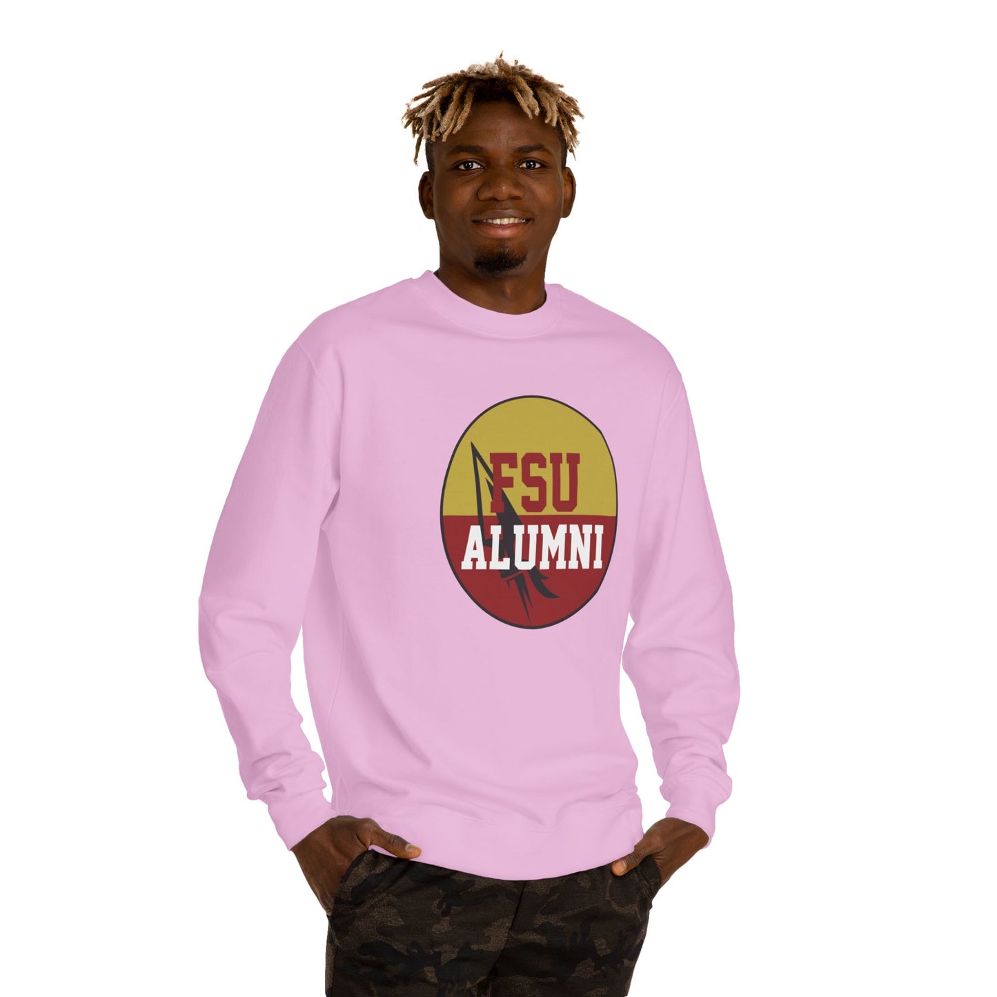 Gameday - "FSU ALUMNI Button" Unisex Crew Neck Sweatshirt