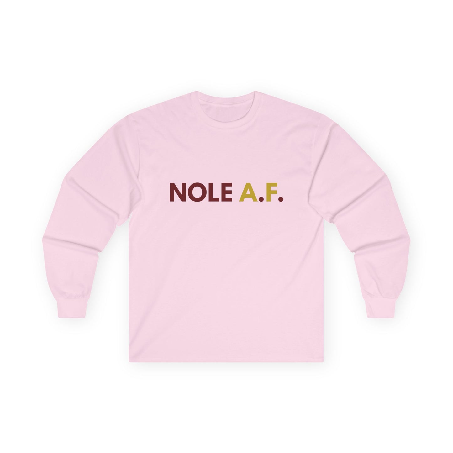 Gameday - "NOLE A.F."  Unisex Long Sleeve Tee