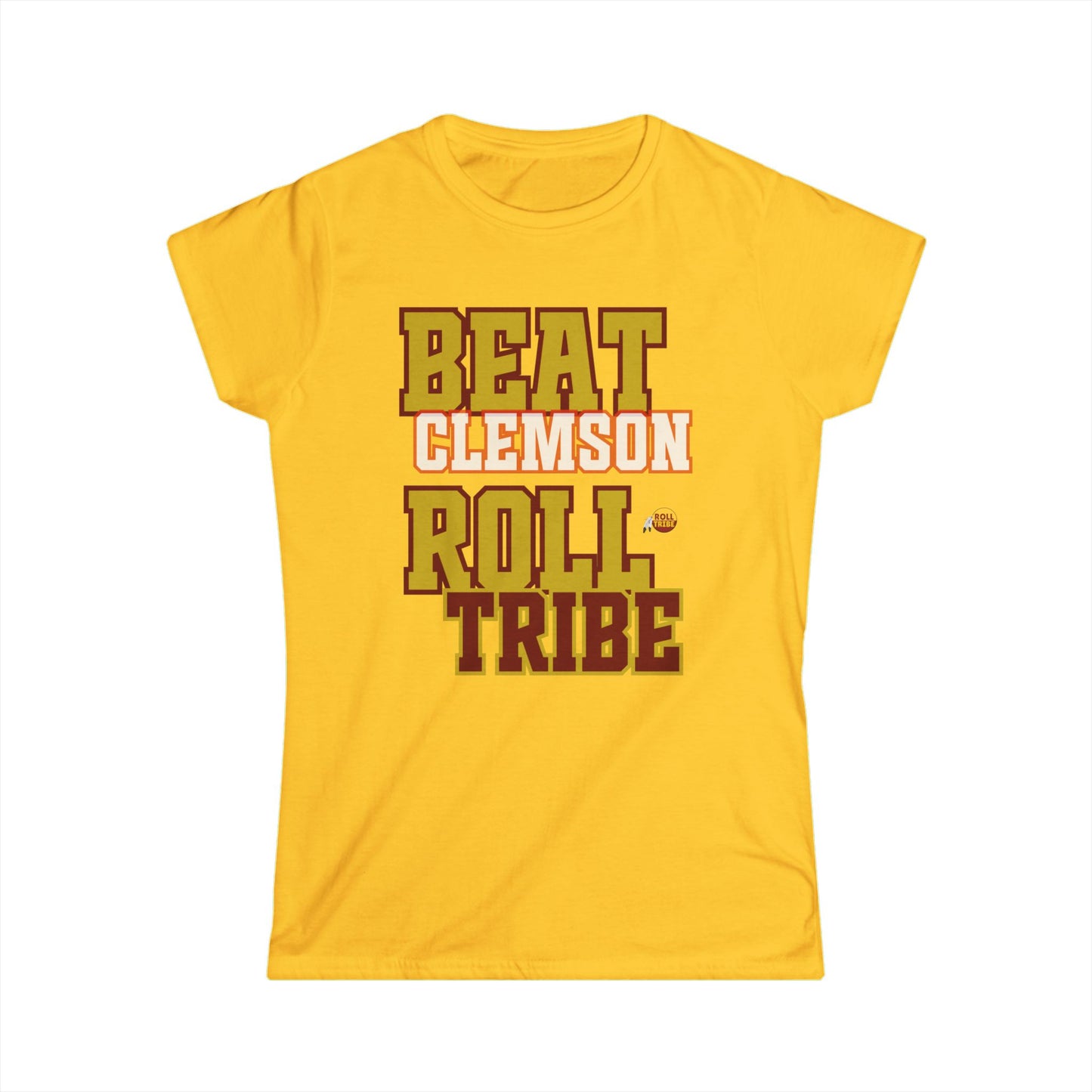 Roll Tribe "Beat Clemson" Women's Softstyle Tee
