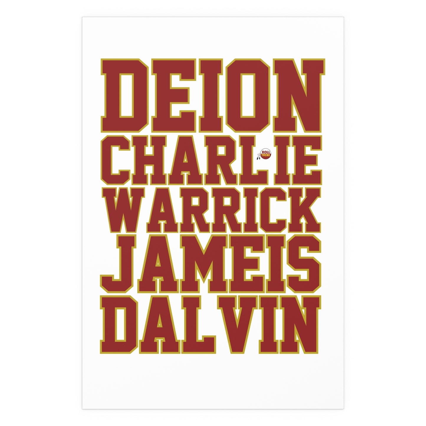 Roll Tribe - "Mt. Rushmore "Silk Wall Poster