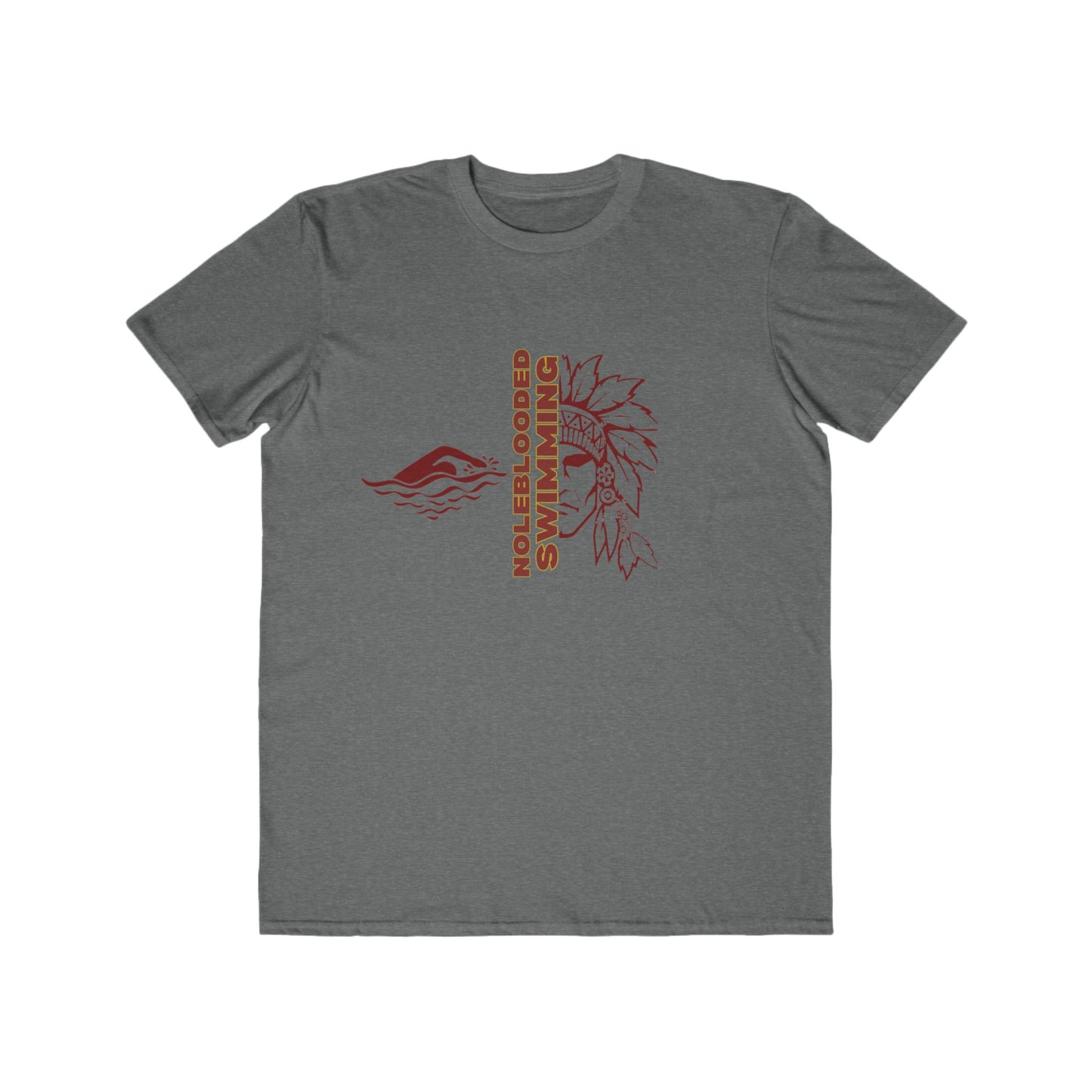 Noleblooded Athletics - Swimming Unisex Lightweight Double-Sided, Fashion Tee