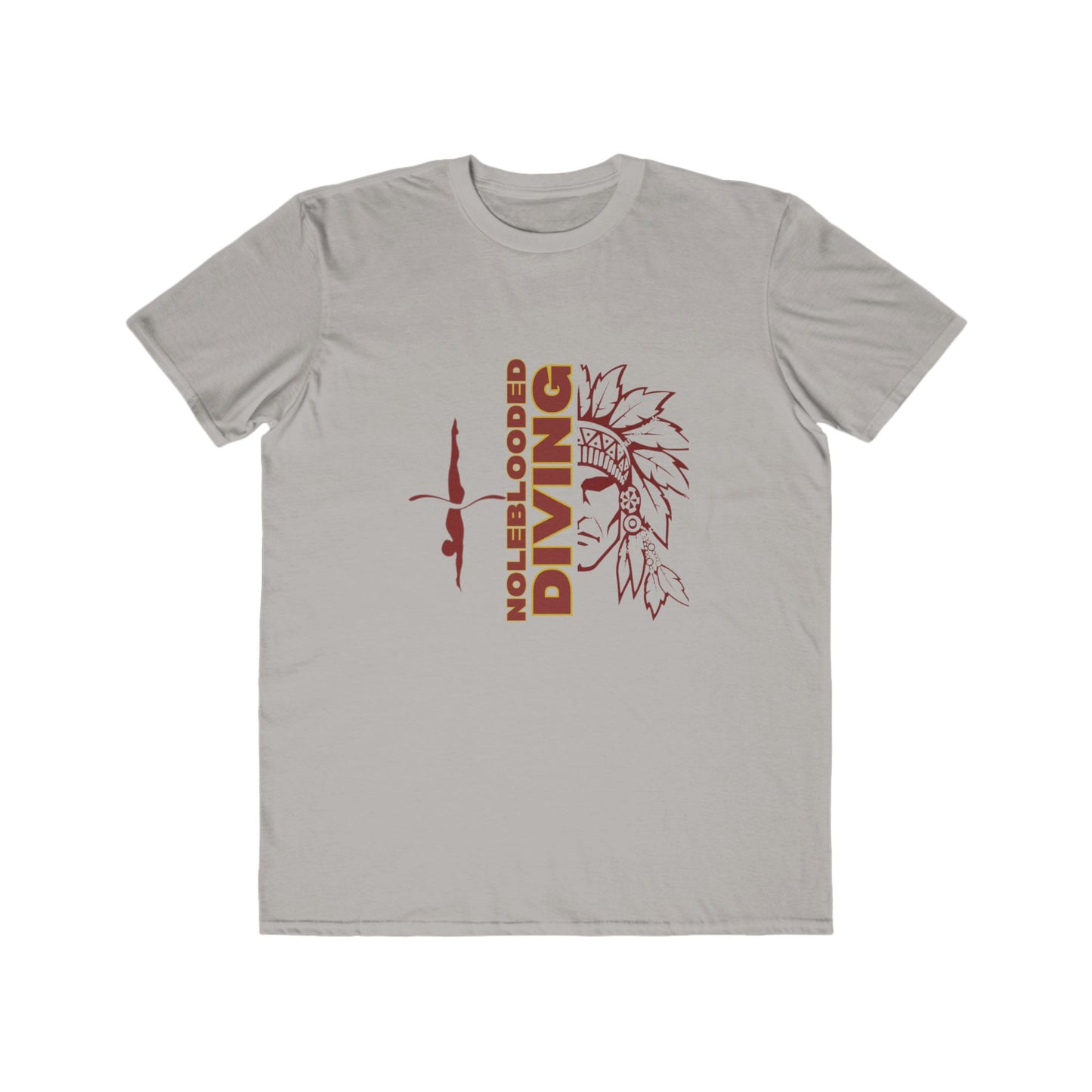 Noleblooded Athletics - Diving Men's Double-Sided, Lightweight Tee