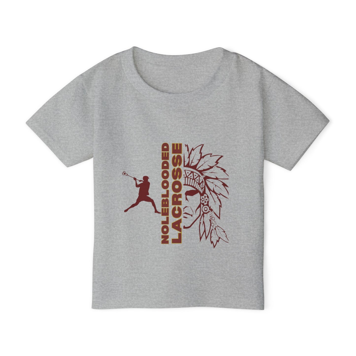Noleblooded Athletics - Lacrosse Double-Sided, Toddler T-shirt