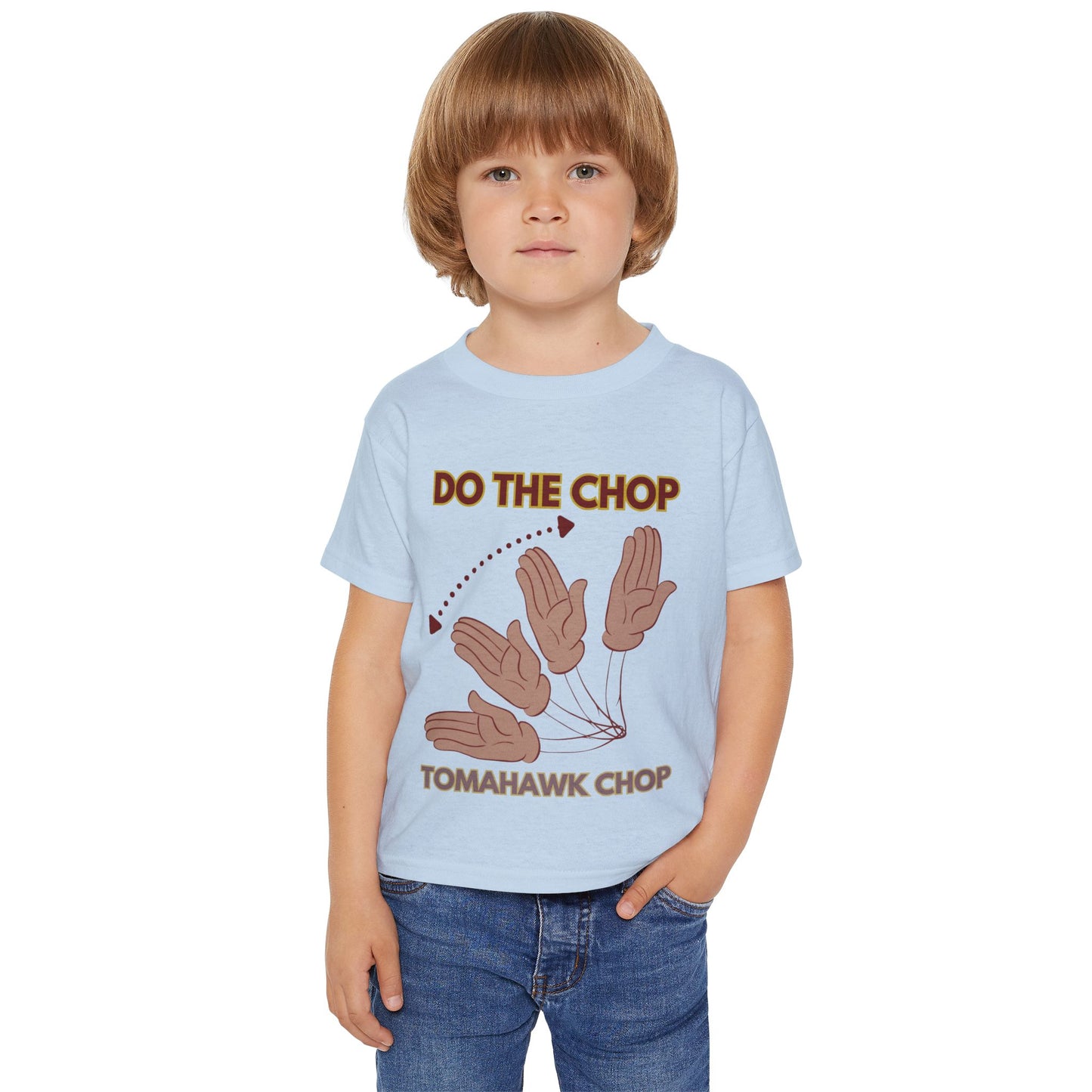 Roll Tribe - "DO THE CHOP" Heavy Cotton™ Toddler T-shirt