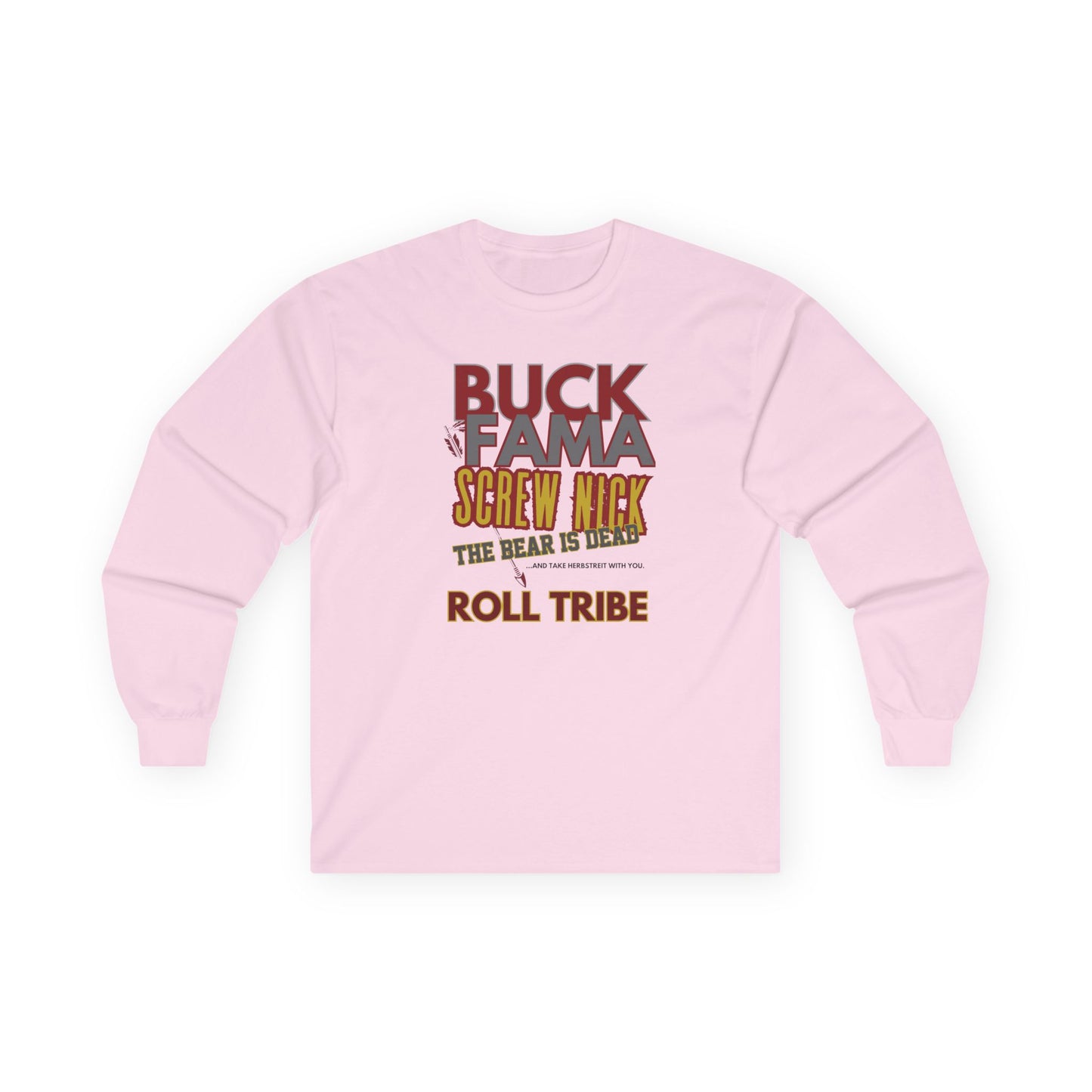 Buck Fama Long Sleeve Tee - Screw Nick Design for Comfortable Casual Wear