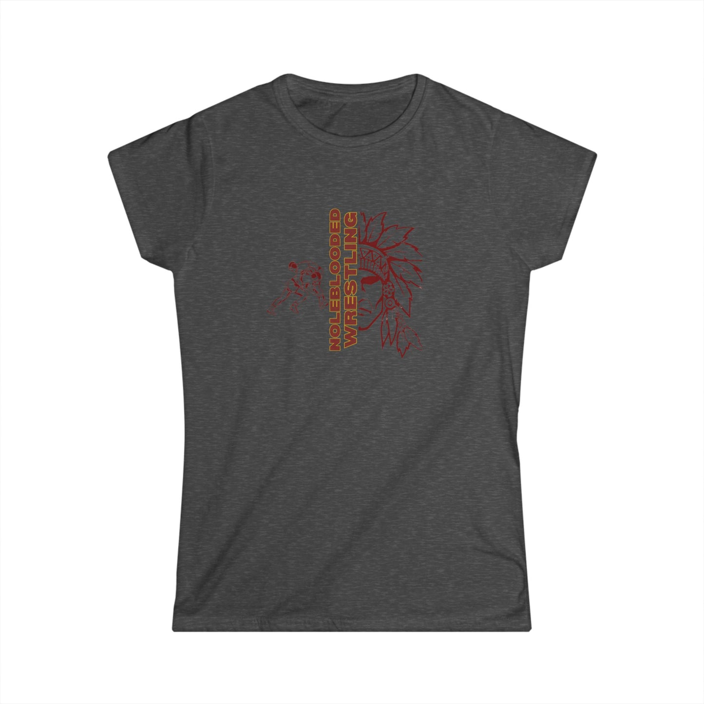 Noleblooded Athletics - Wrestling Women's Softstyle Tee