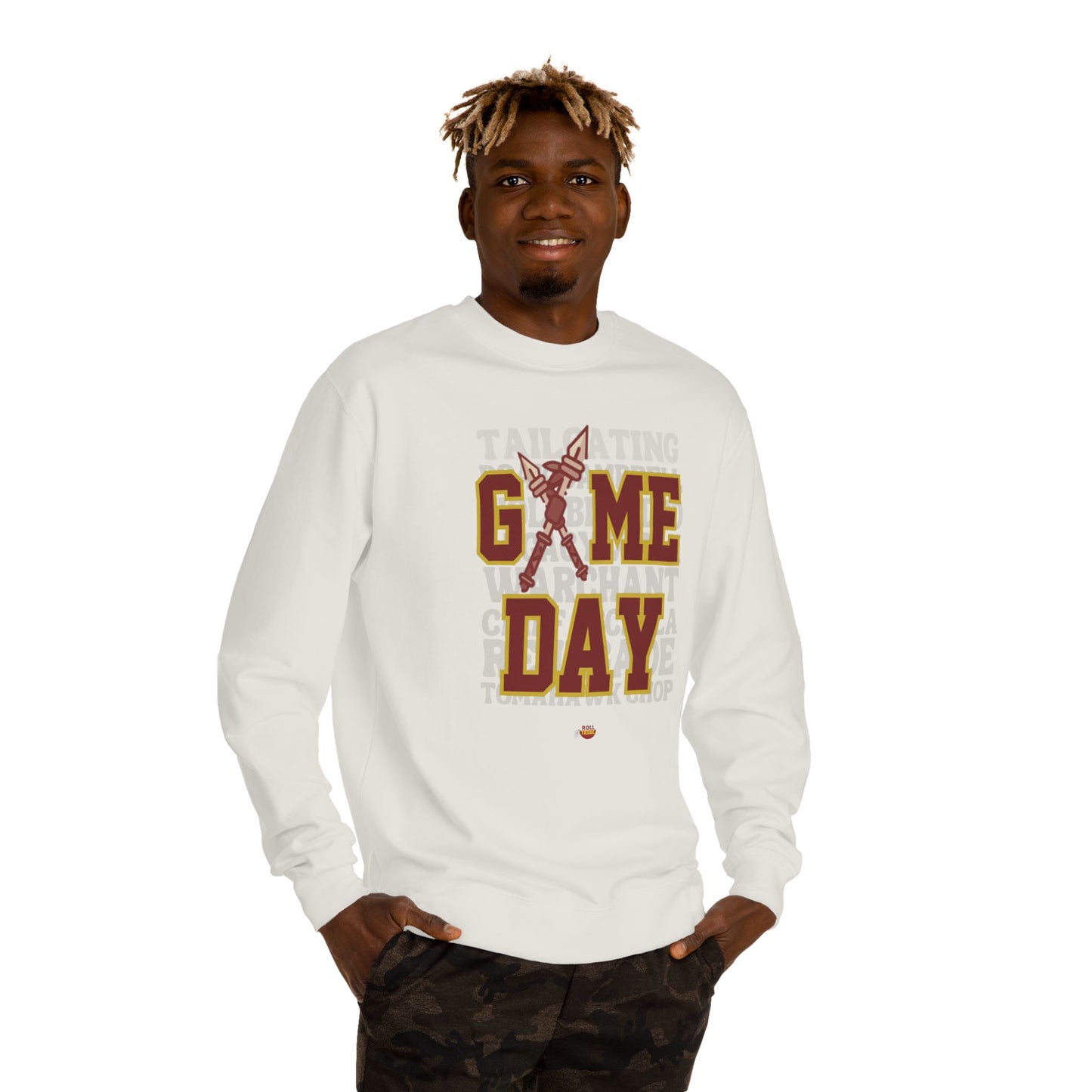 Roll Tribe "Game Day" Unisex Crew Neck Sweatshirt