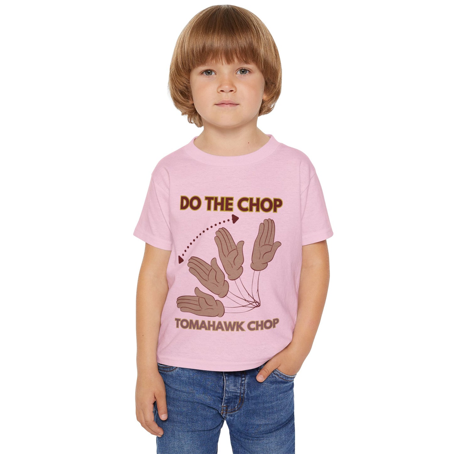 Roll Tribe - "DO THE CHOP" Heavy Cotton™ Toddler T-shirt
