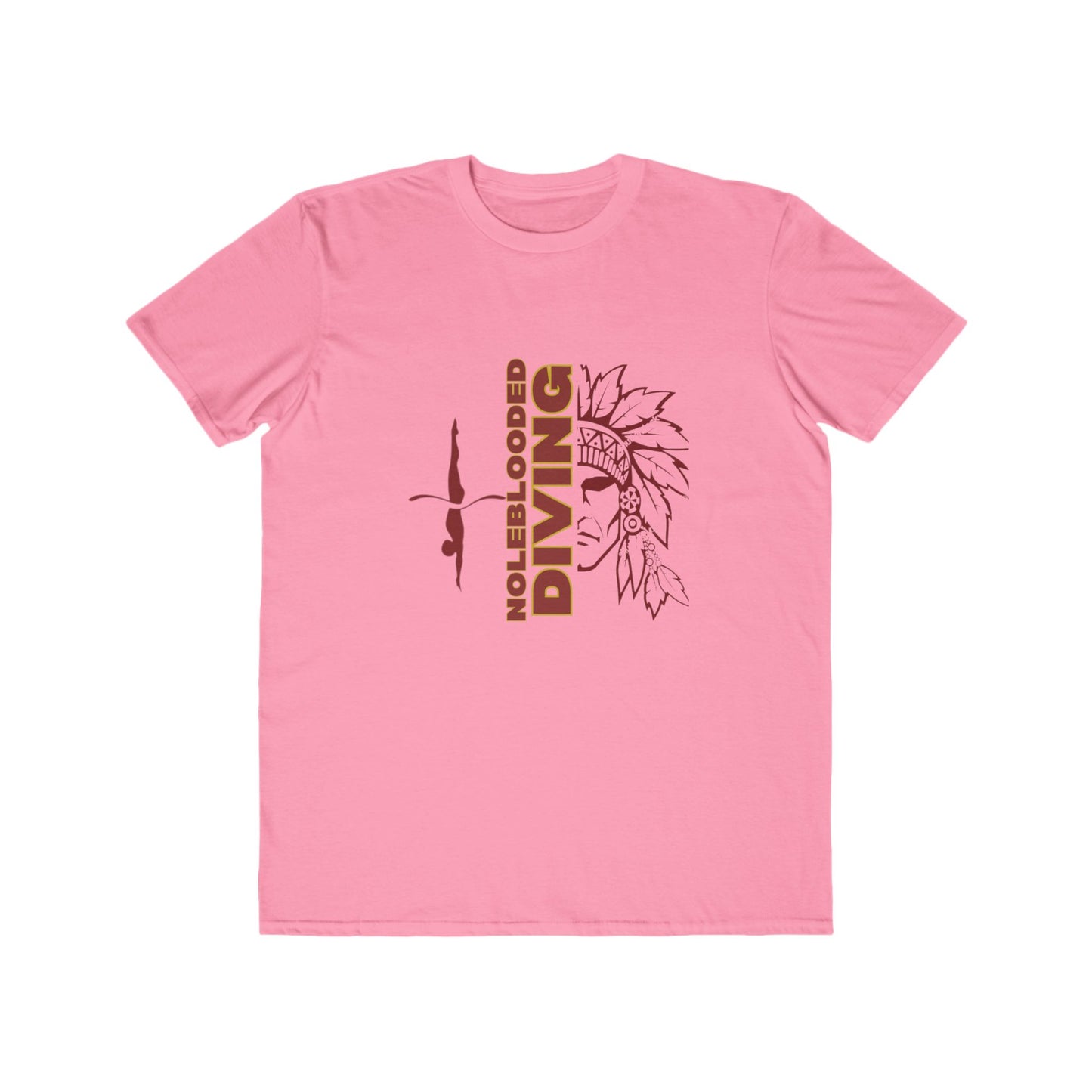 Noleblooded Athletics - Diving Men's Double-Sided, Lightweight Tee