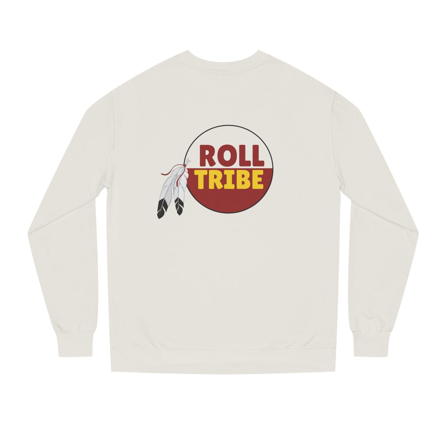 Roll Tribe :Tallahassee Tribe" Double-Sided, Unisex Crew Neck Sweatshirt