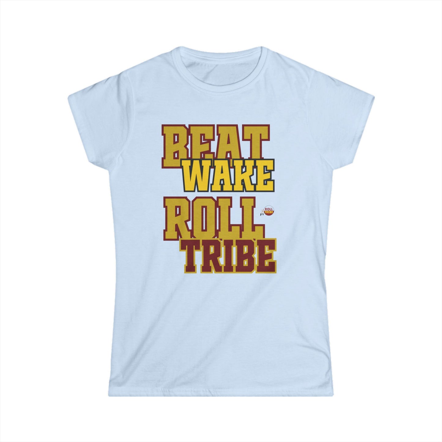 Roll Tribe "Beat Wake" Women’s Softstyle Tee Shirt