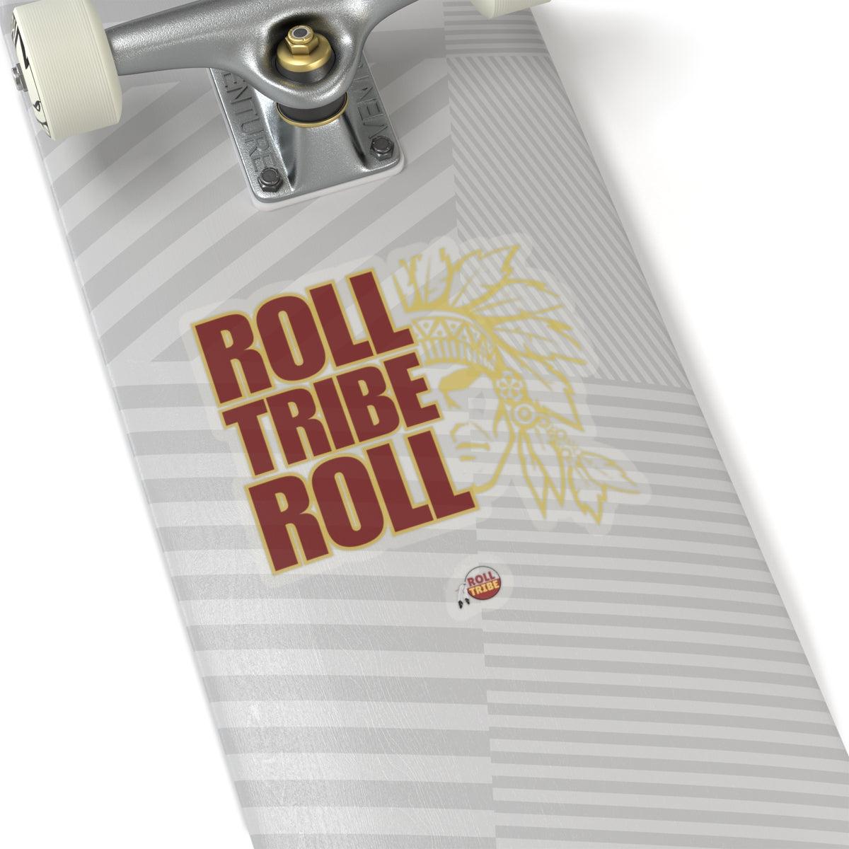Tribal Inspired Kiss-Cut Stickers - 'Roll Tribe Roll' Design