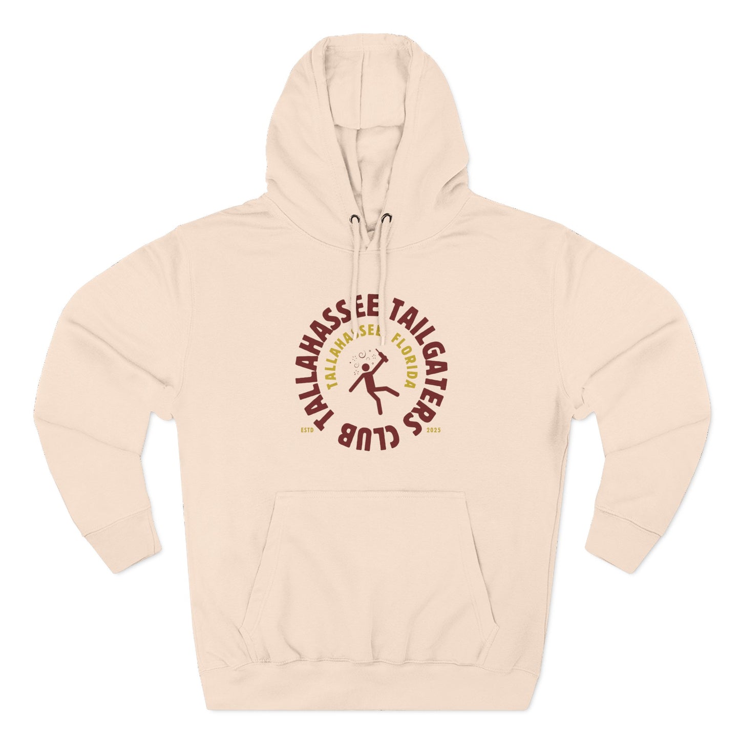 Roll Tribe - "Tallahassee Tailgaters Club"  Hoodie - Roll Tribe Design