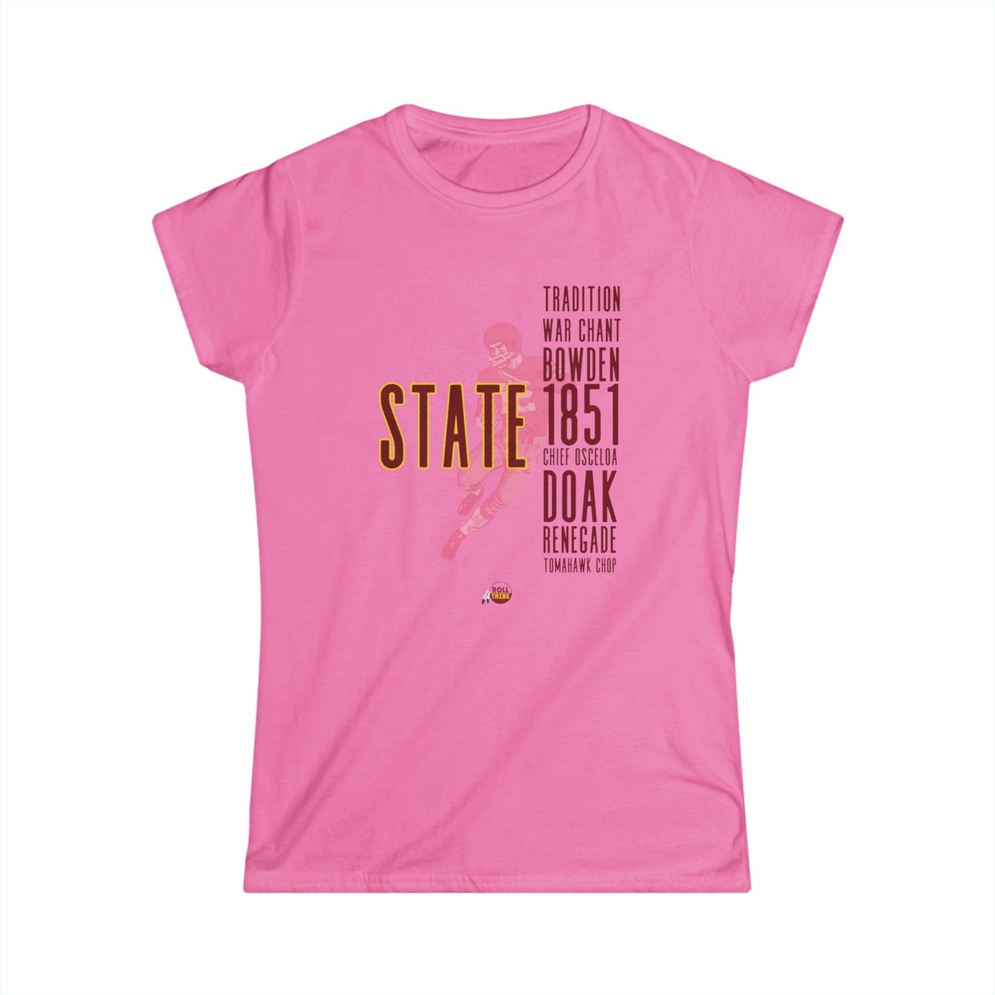 Women's Softstyle Tee - 'Tradition State 1851' Vintage Graphic T-Shirt