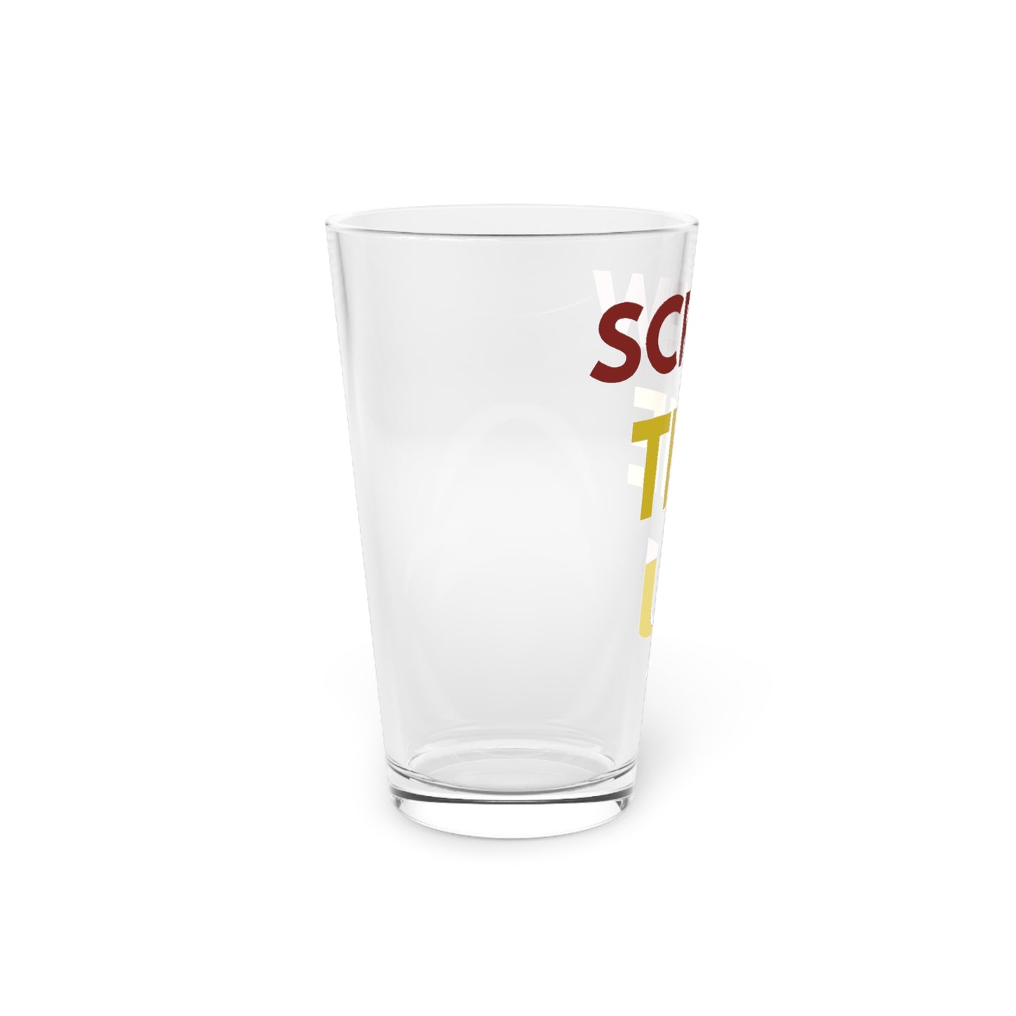 Funny 16oz Pint Glass - "Screw The U" - Perfect for Parties, Celebrations and Gifting