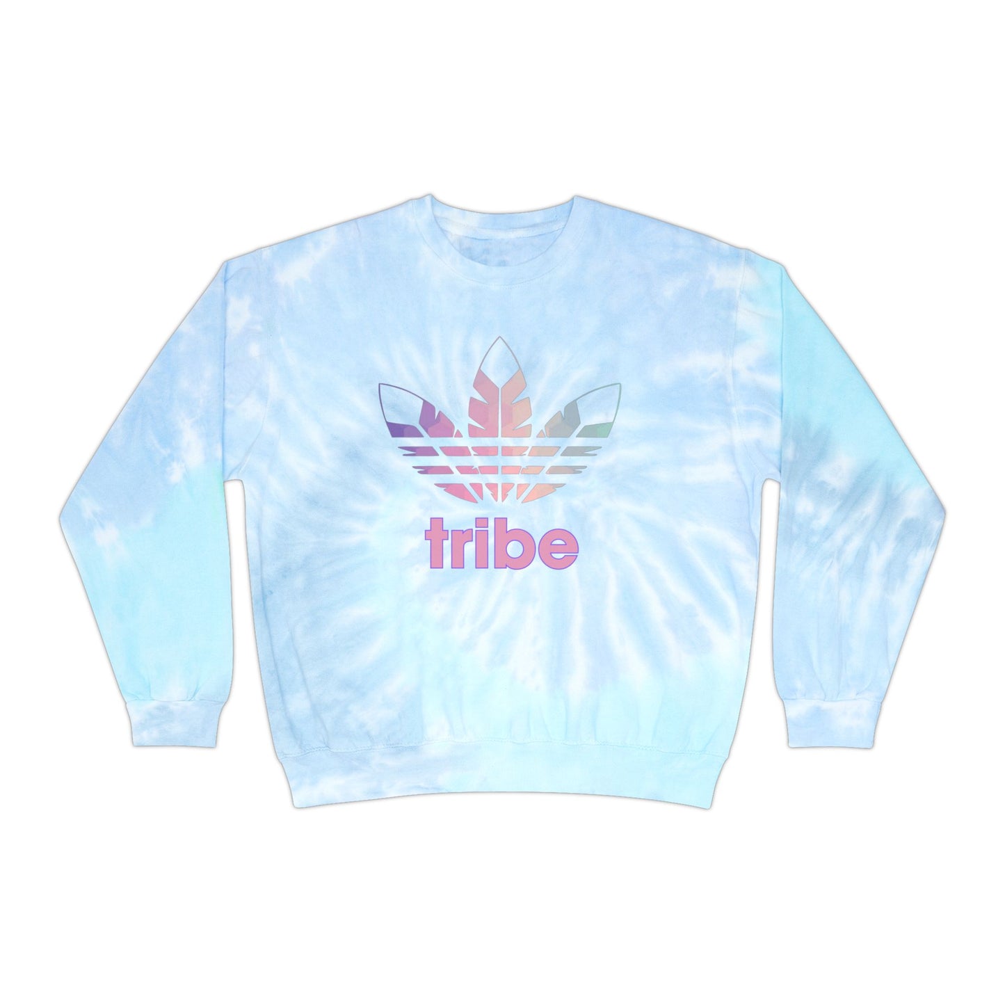 3 Feathers "Trippy Tribe" Unisex Tie-Dye Sweatshirt