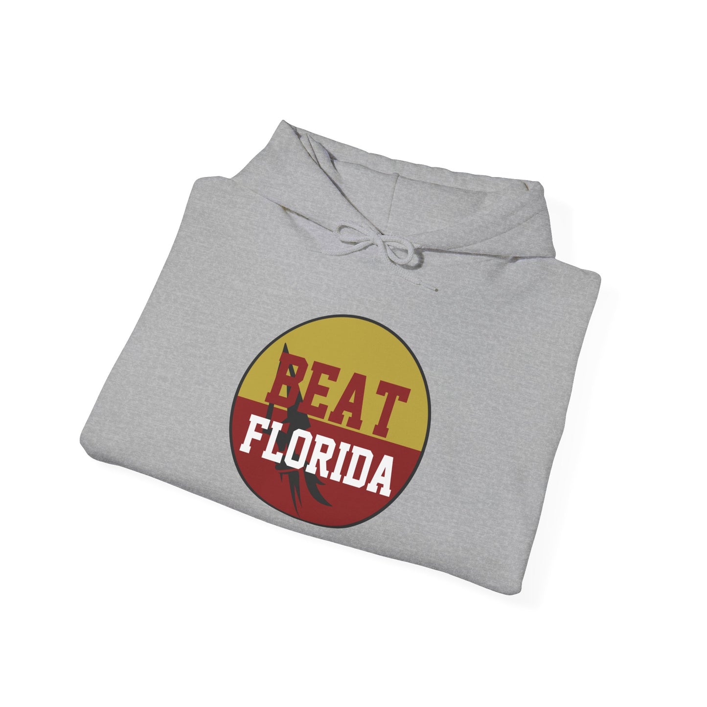 Gameday - "BEAT FLORIDA Button" Unisex Heavy Blend™ Hooded Sweatshirt