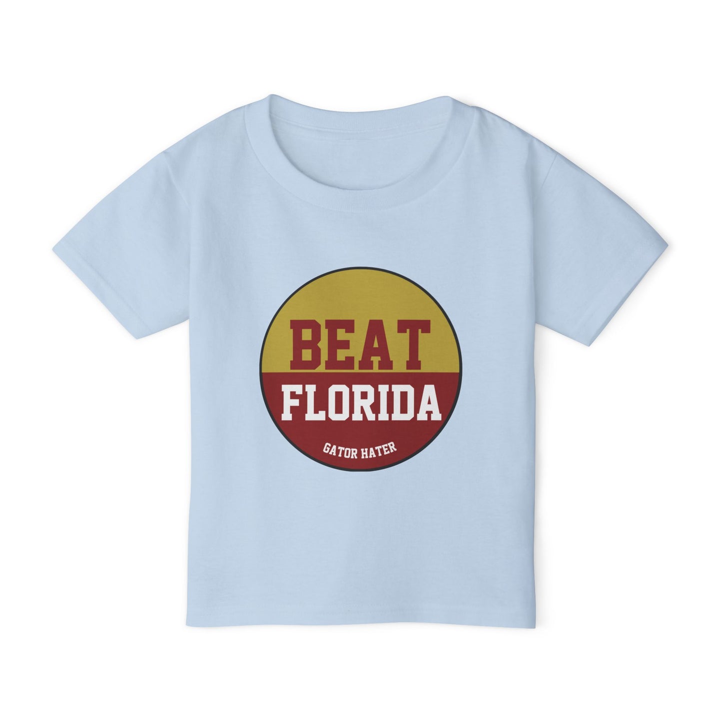 Gameday - "BEAT FLORIDA Gator Hater Button" Hater T-Shirt
