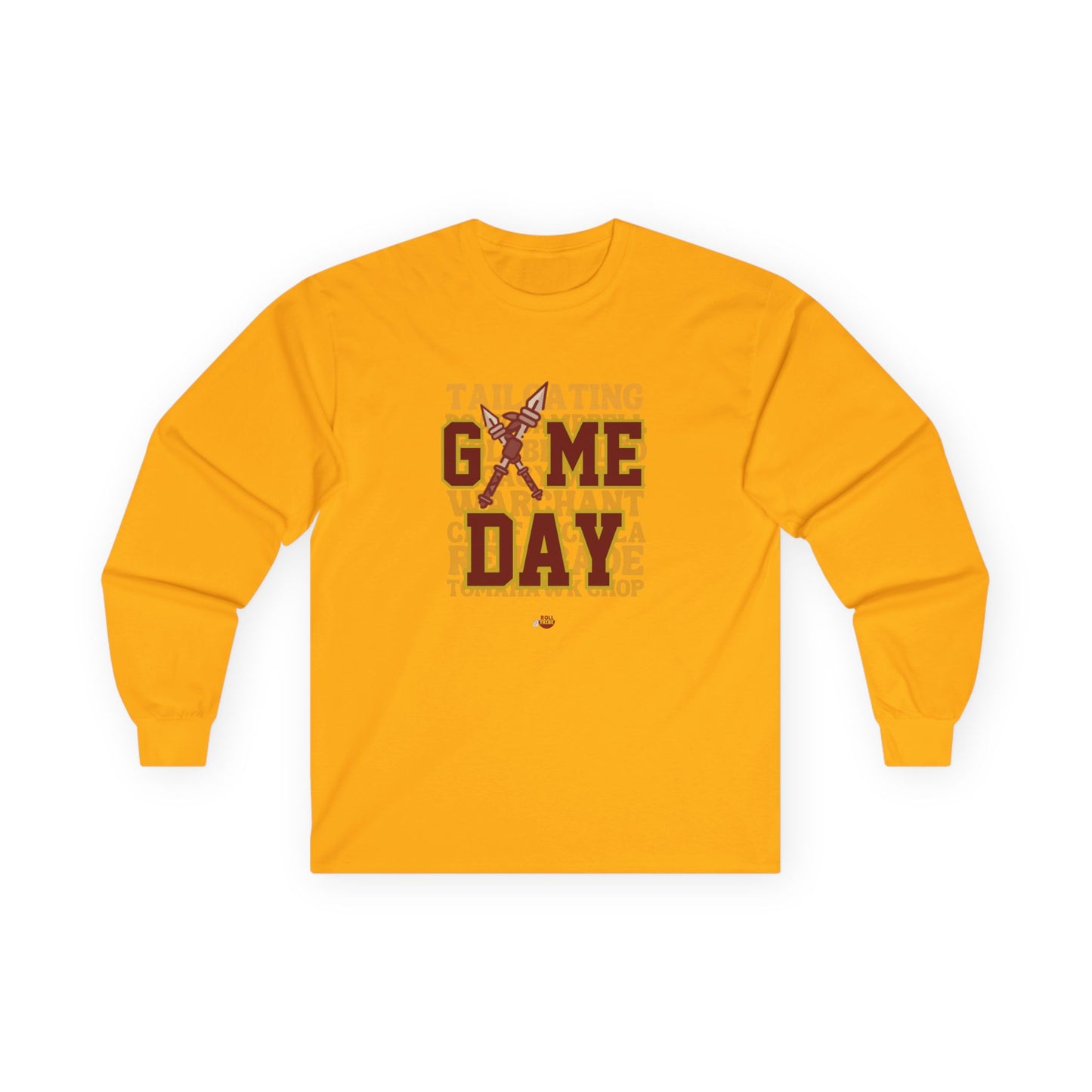 Roll Tribe "GAME DAY" Unisex Ultra Cotton Long Sleeve Tee