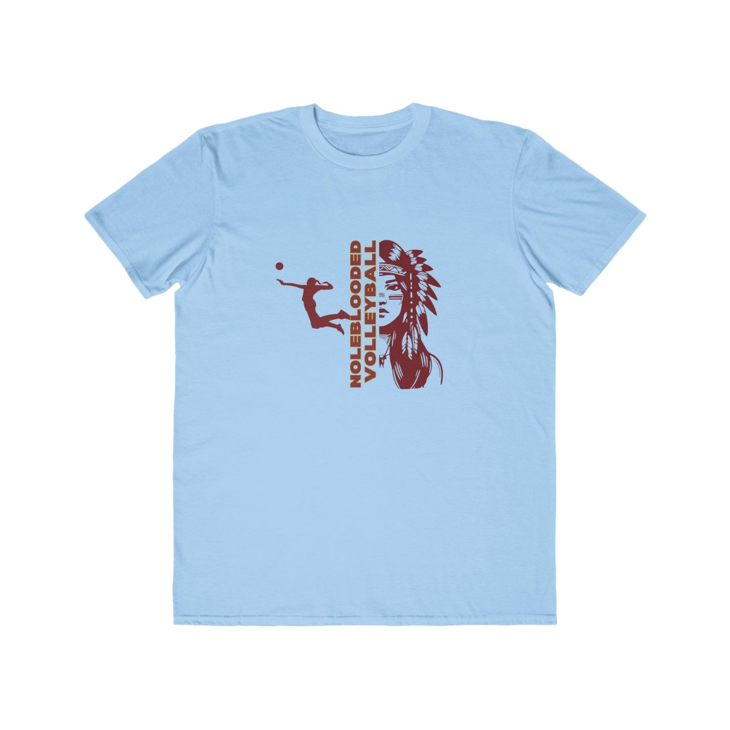 Noleblooded Athletics - Ladies Volleyball Unisex Lightweight Double-Sided, Tee