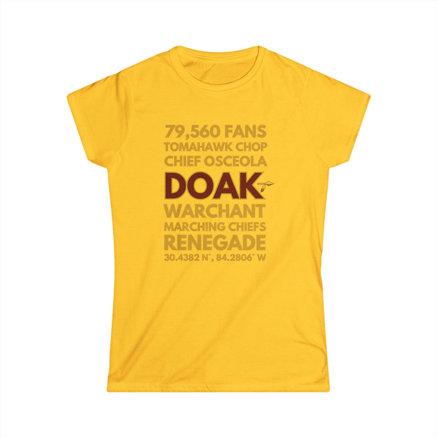 Tribal Traditions "DOAK" Women's Softstyle Tee
