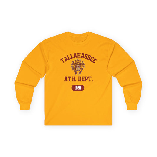 Tallahassee Athletic Dept. Double-Sided, Unisex Long Sleeve T-Shirt