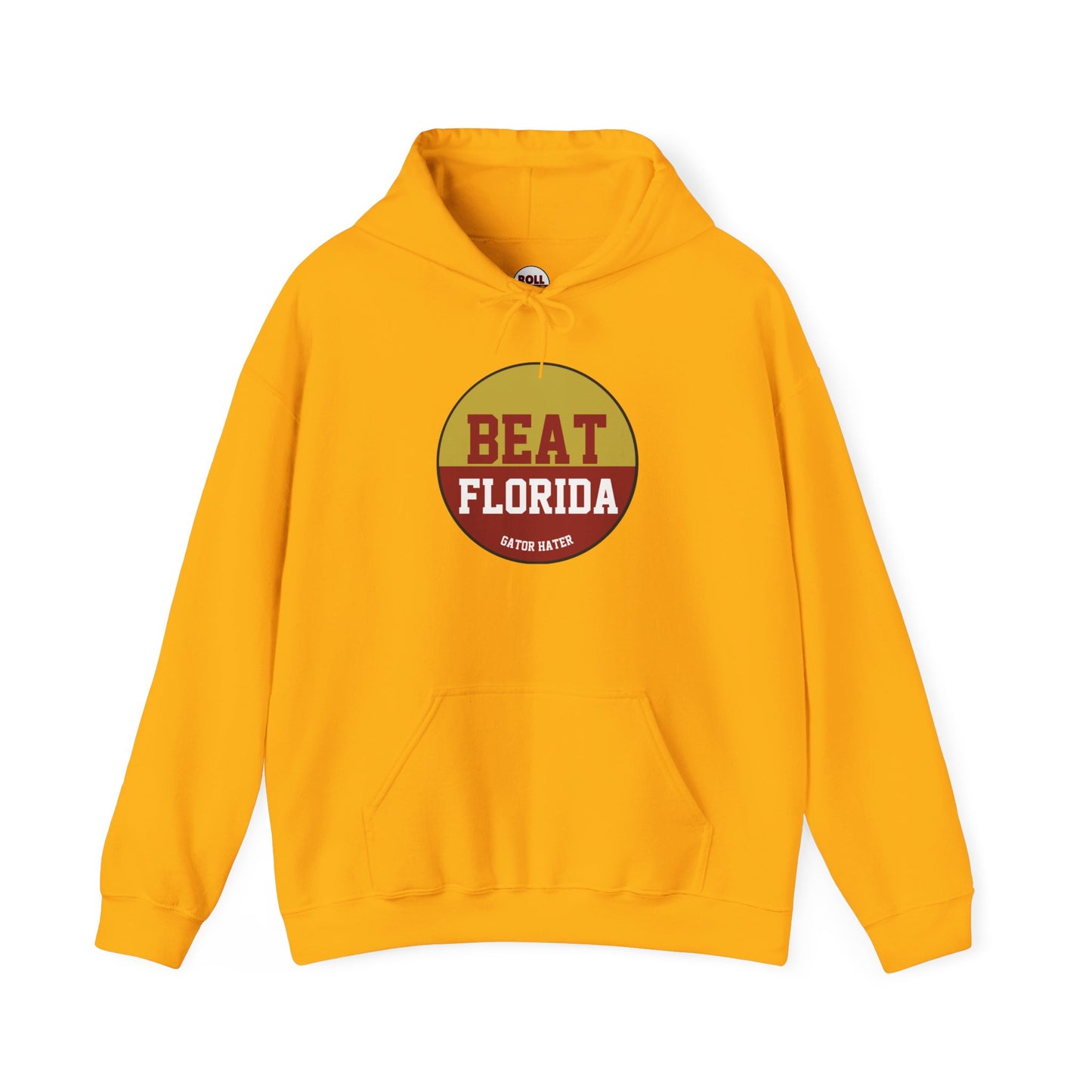 Gameday - "BEAT FLORIDA Gator Hater Button Unisex Hooded Sweatshirt