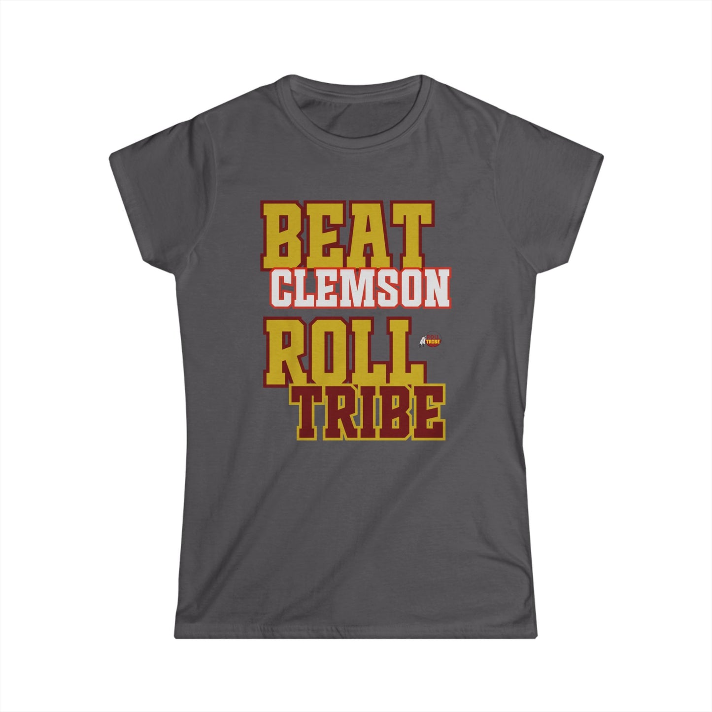 Roll Tribe "Beat Clemson" Women's Softstyle Tee