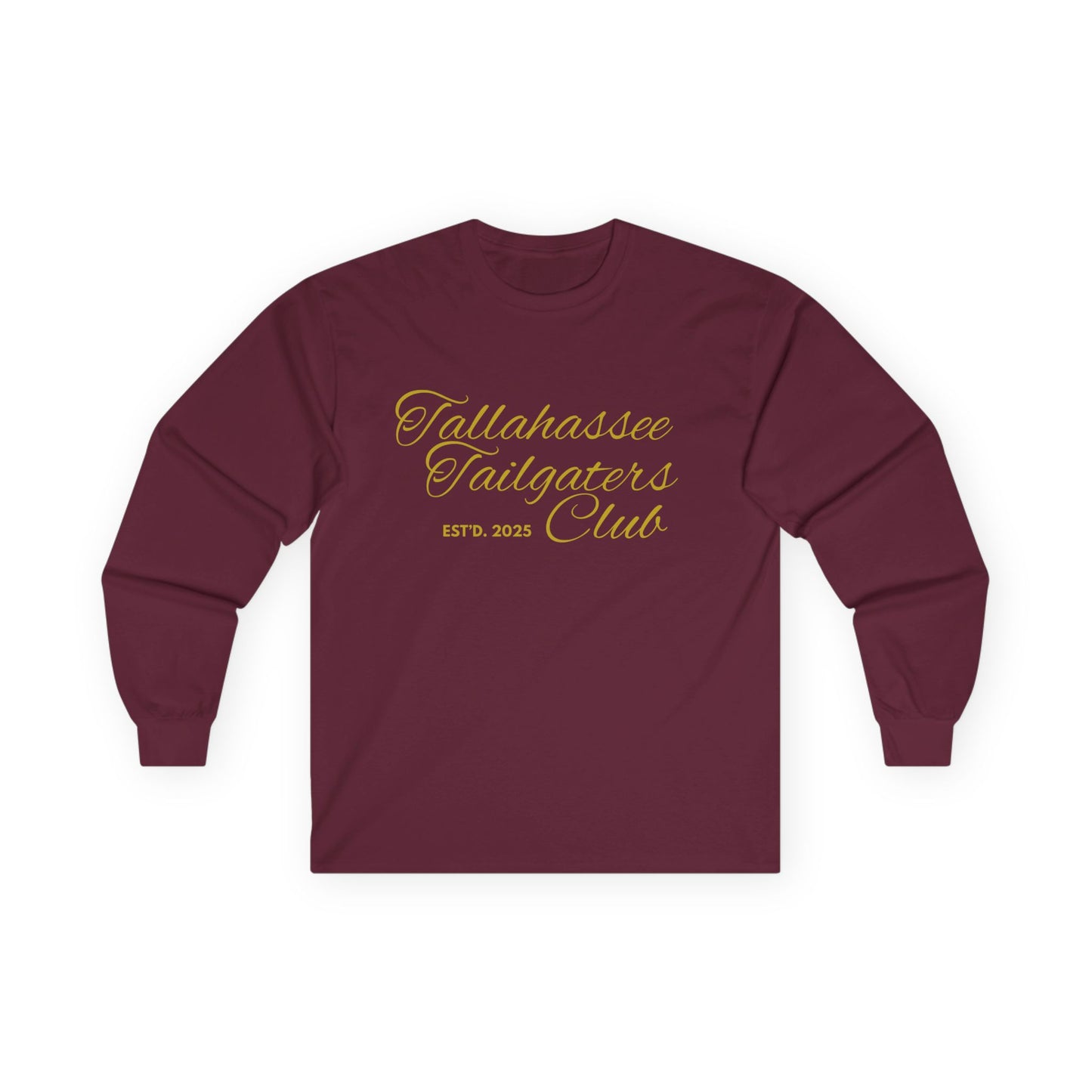 Gameday - "Tallahassee Tailgaters Club" Long Sleeve Tee