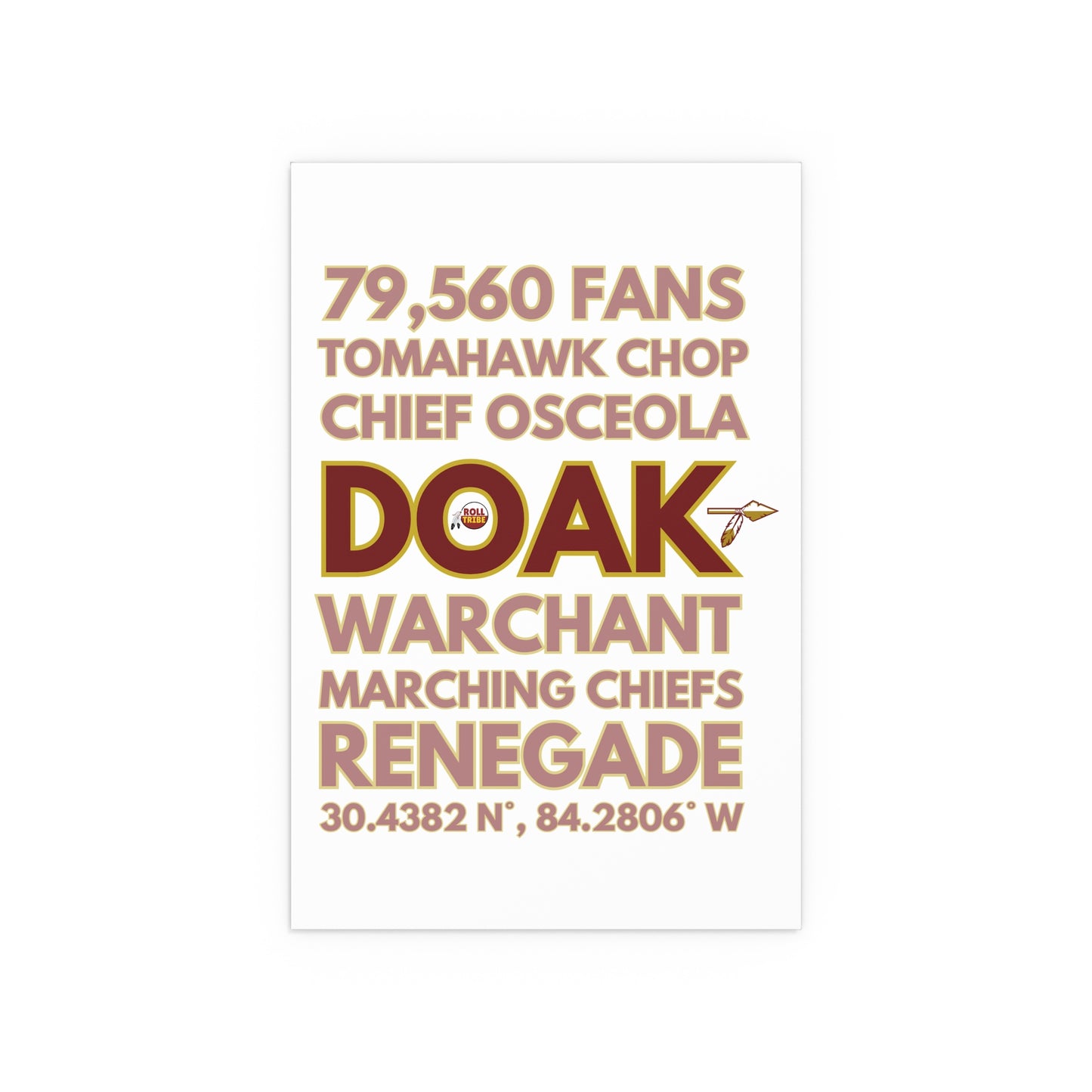 Tribal Traditions "DOAK" Silk Poster